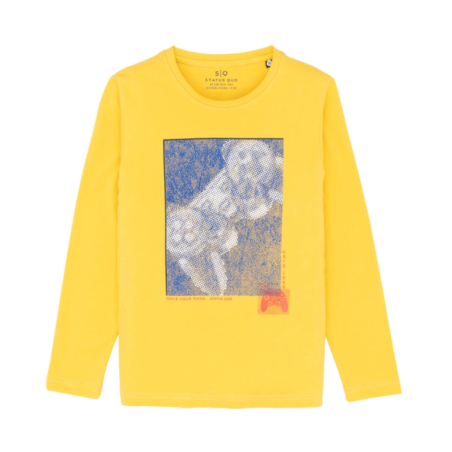 Boys Printed Round Neck T-Shirt 