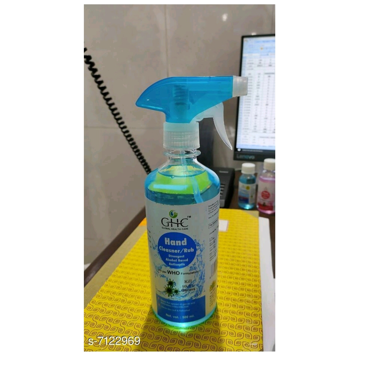 Global Hand Care Hand Sanitizer 500 ml -2pcs