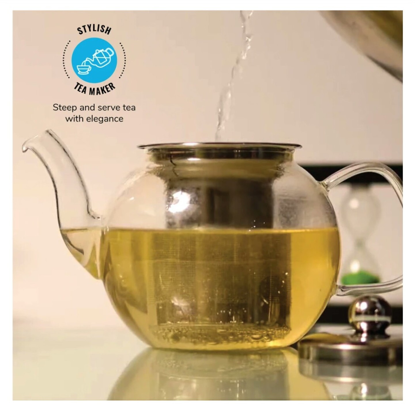 Zen Teapot Crafted Kettle with Infuser 900 ml