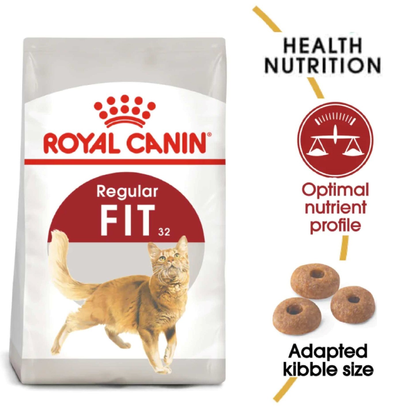 Royal Canin Fit 32 Adult Cat Dry Food Size- 400 gm