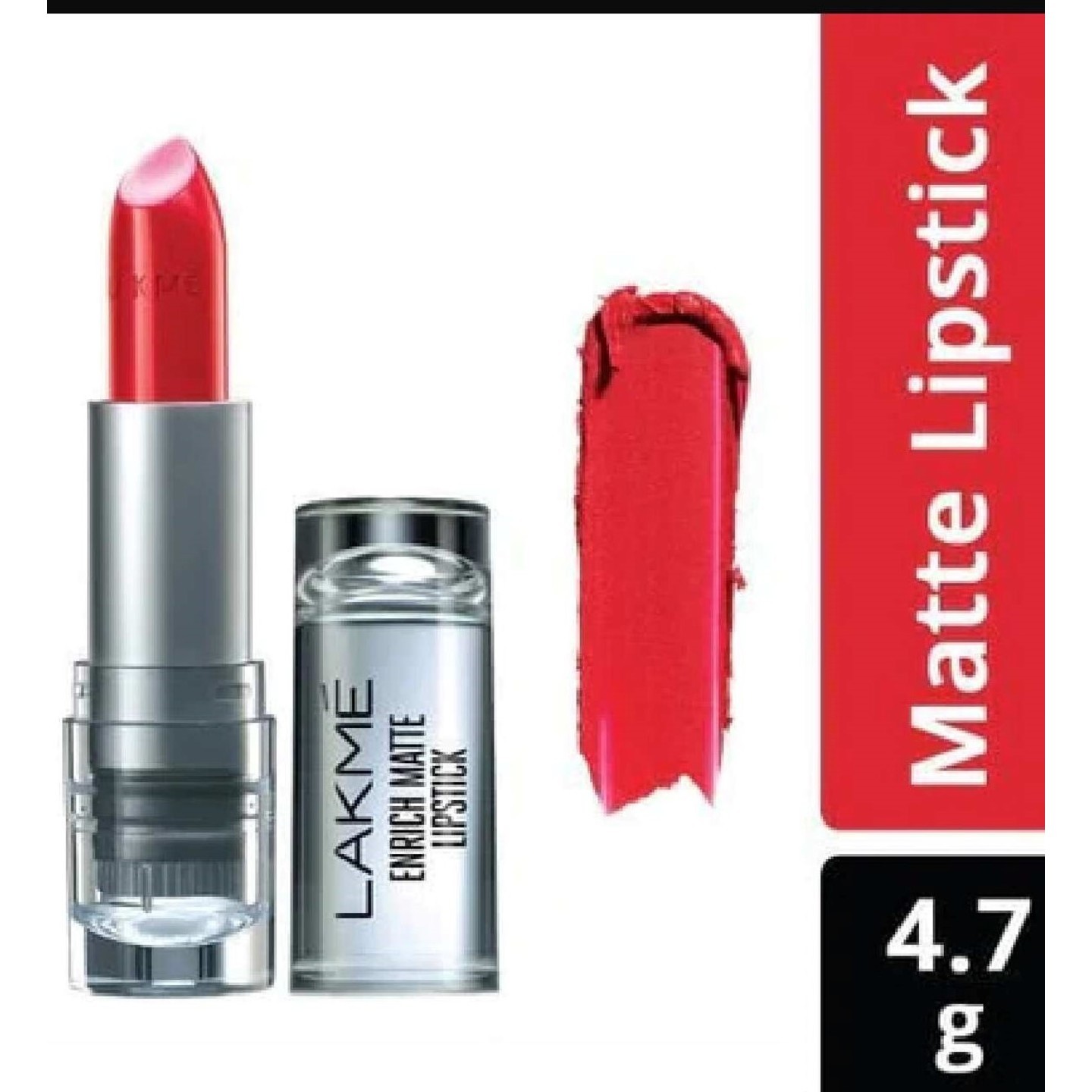 Lakme Enrich Matte Lipstick, Shade RM18, 4.7g Size- 4.7 gm