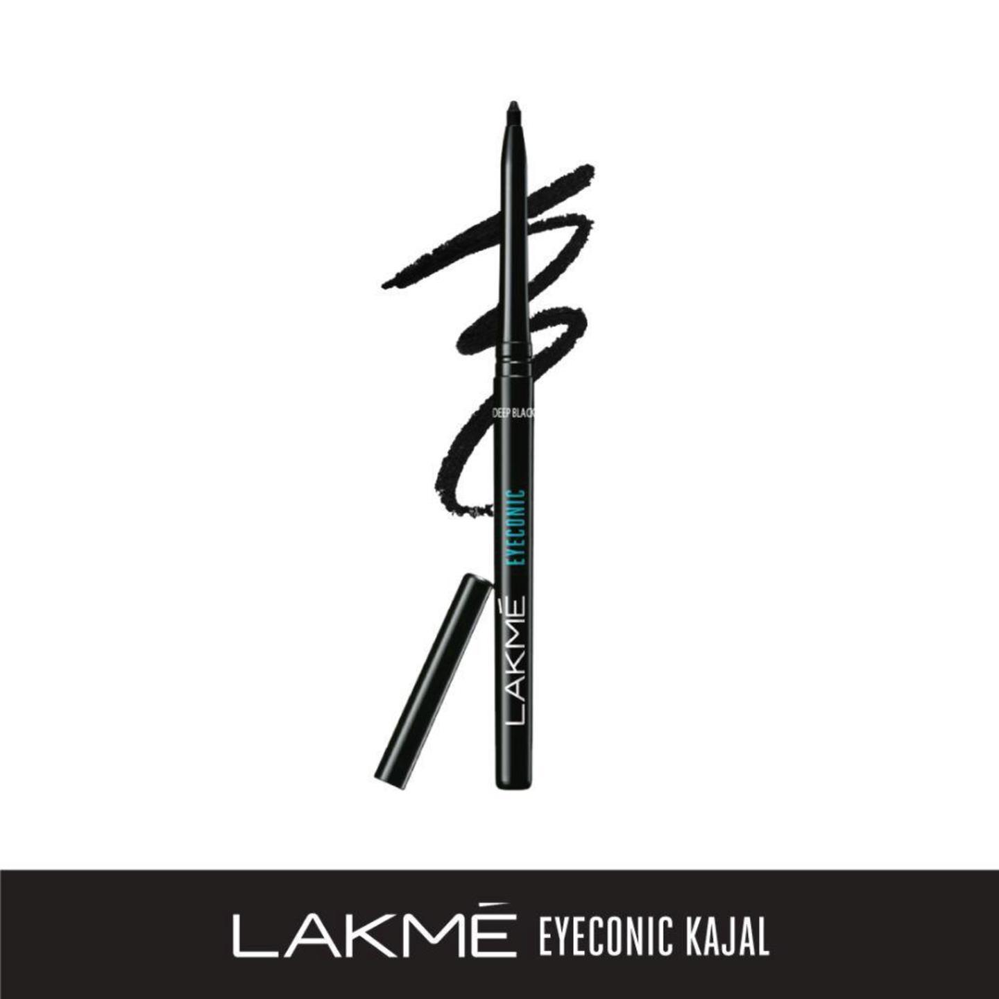 Lakme Eyeconic Kajal, Black, 0.35 G