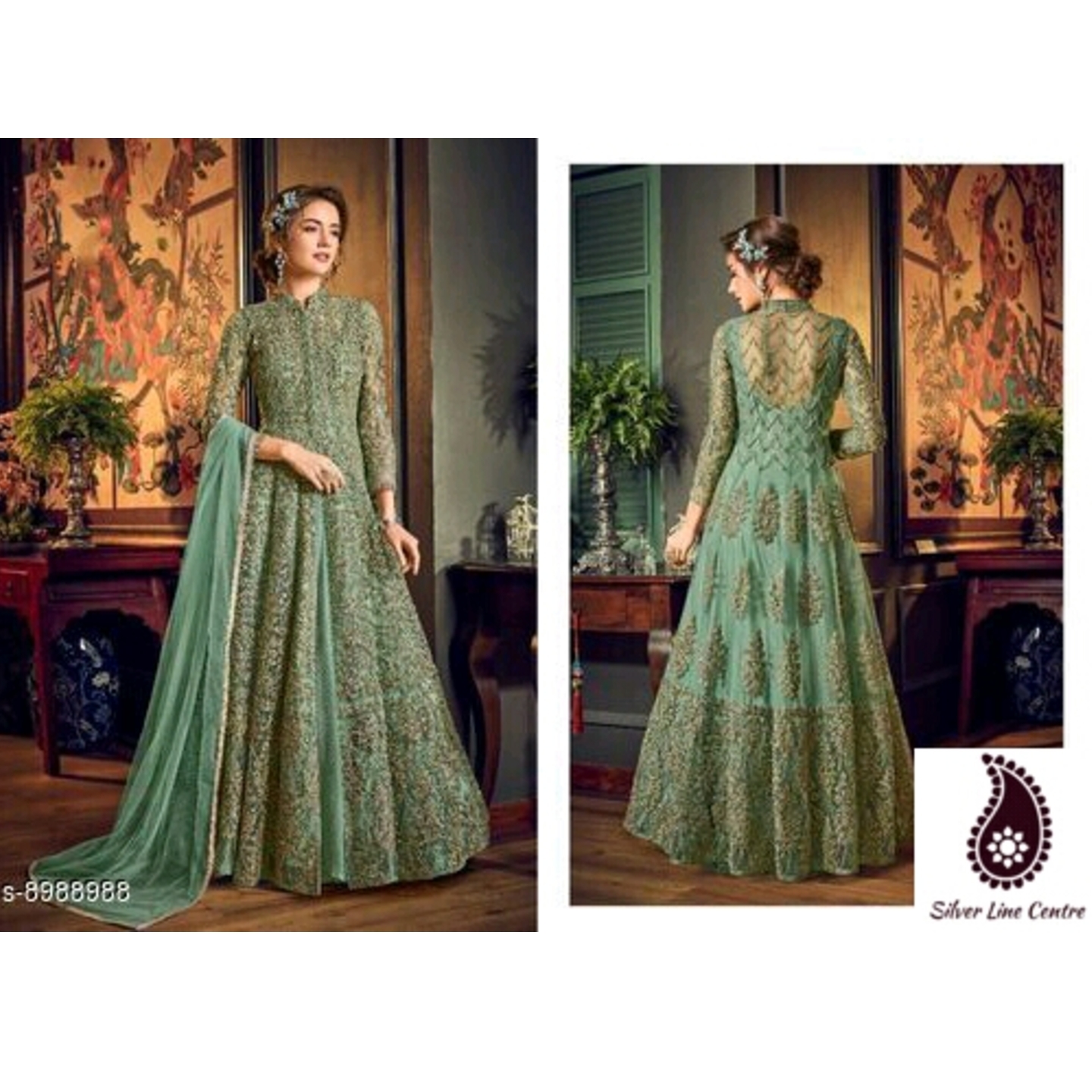 Women's Beautiful Ethnic Gown Dress