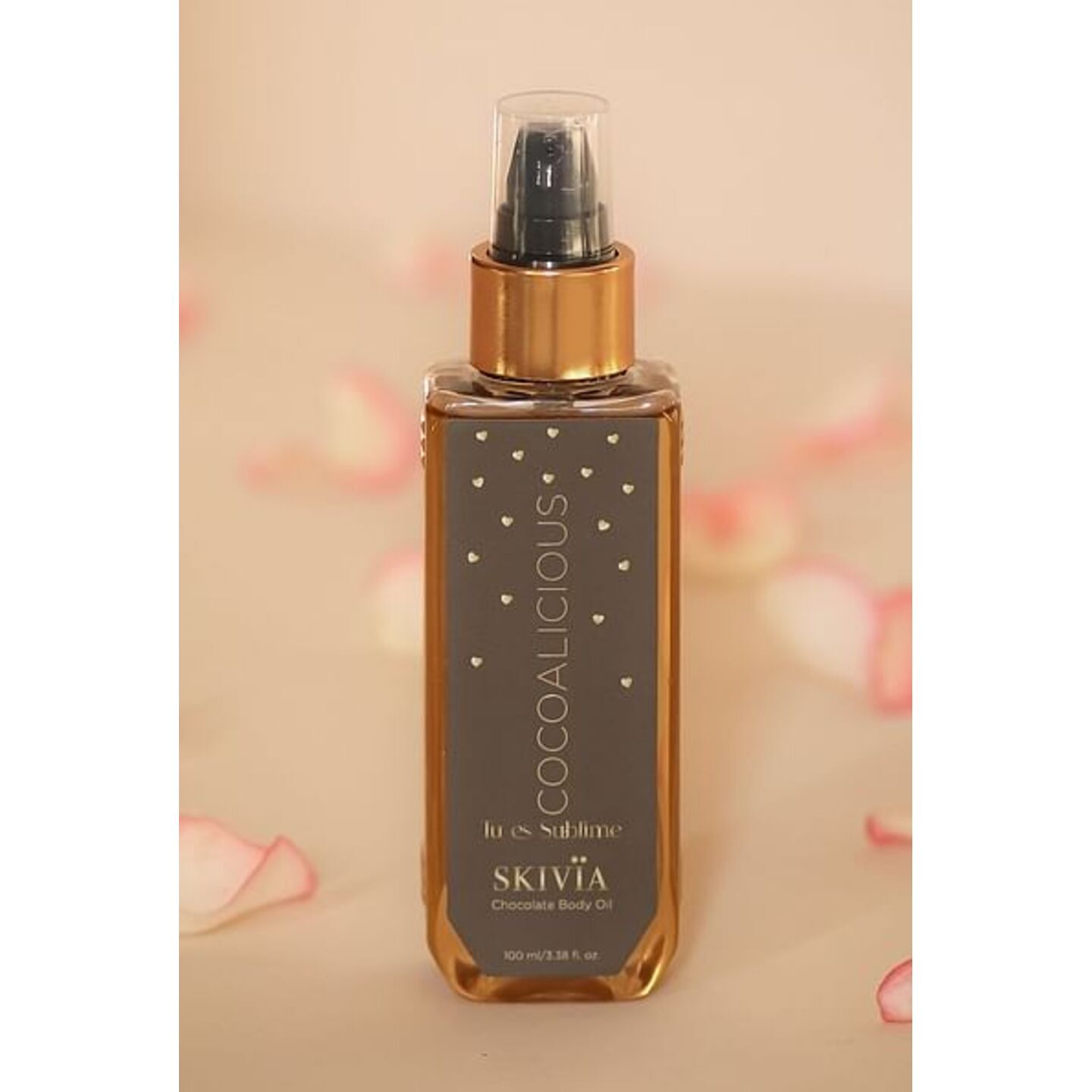 Skivia Cocoalicious Body Oil with Theobroma Cacao & Coffee Oil - 100 ml Size-100 ml