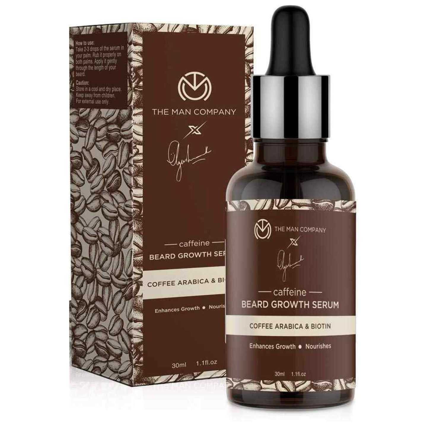 The Man Company Caffeine Beard Growth Serum(30ml)