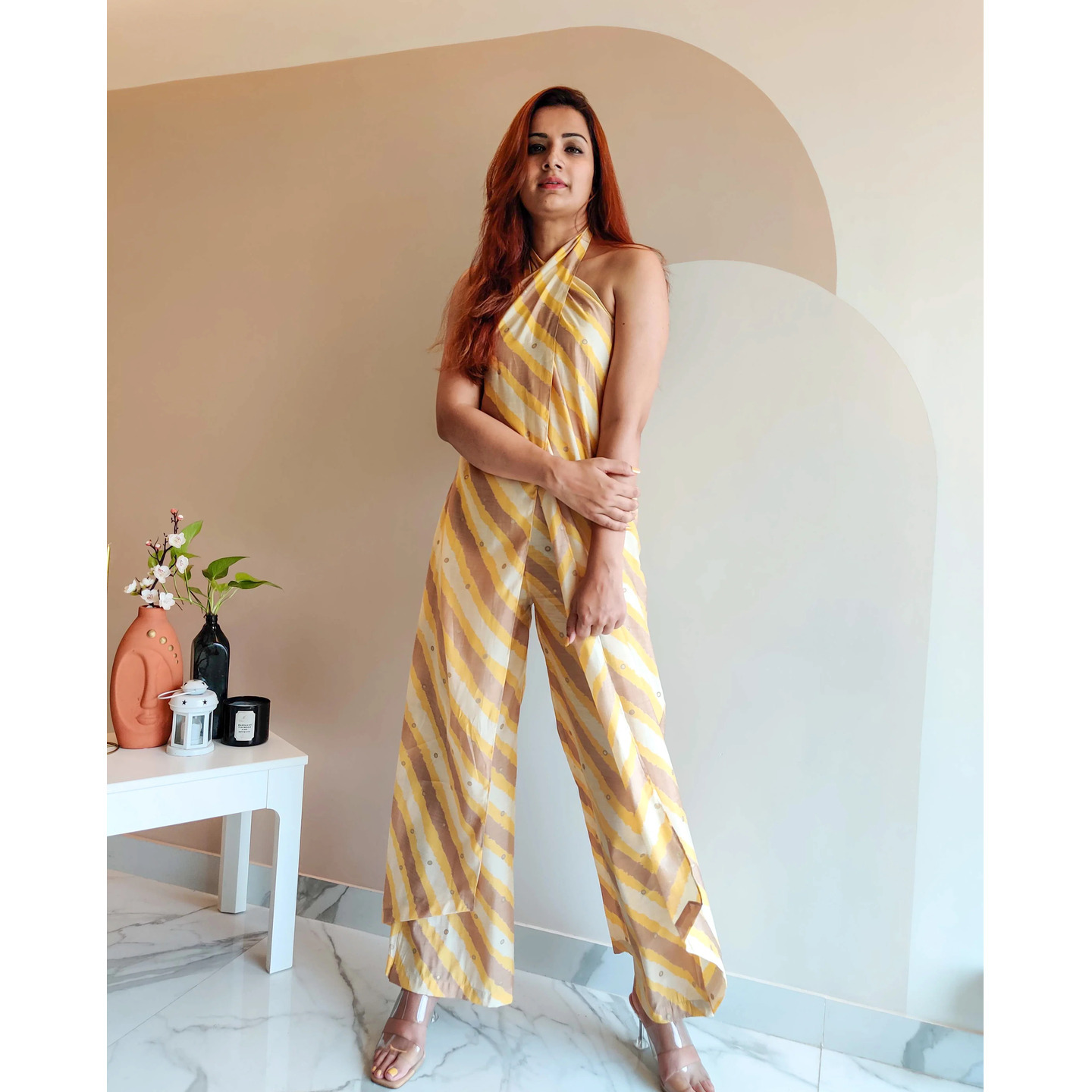 Cloak - Bais Yellow Jumpsuit