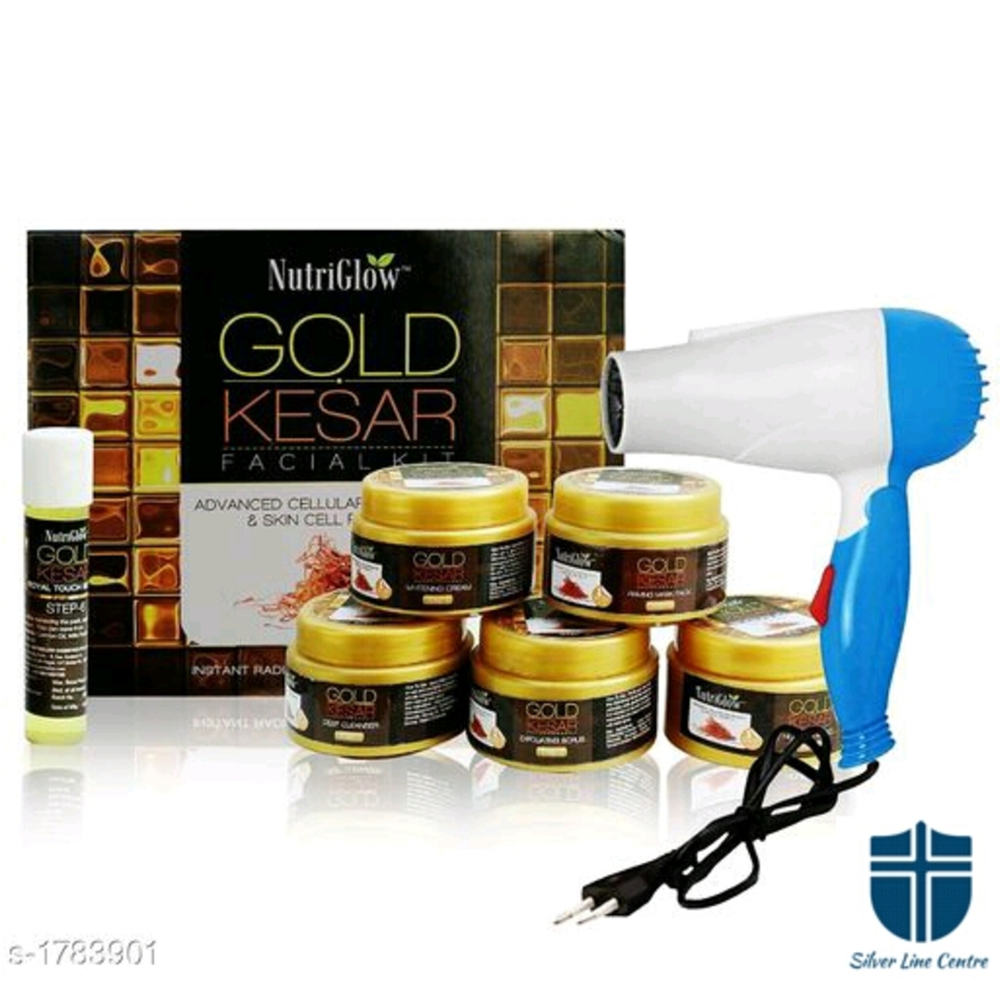 Nutri Glow Standard Choice Gold Kesar Facial with Hair Dryer