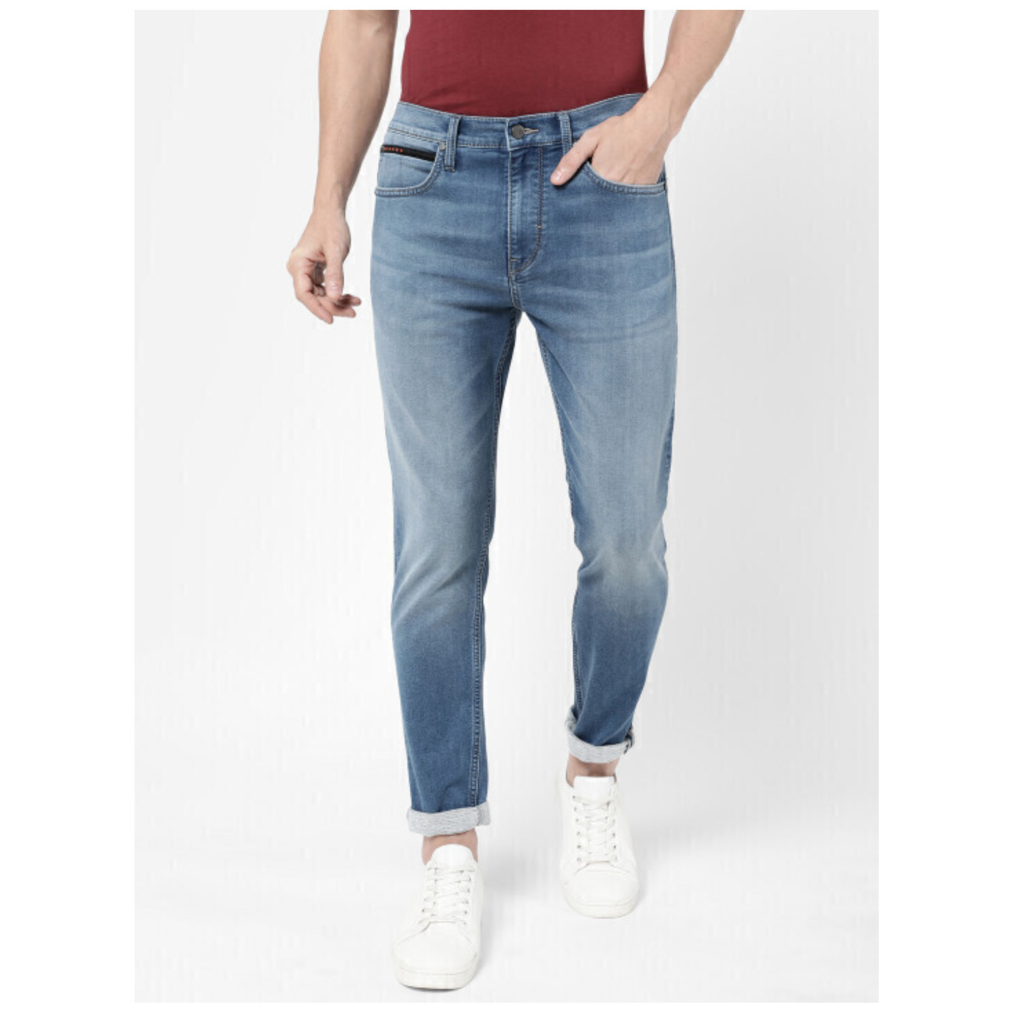 Lee Men's Slim Blue Jeans (Slim)