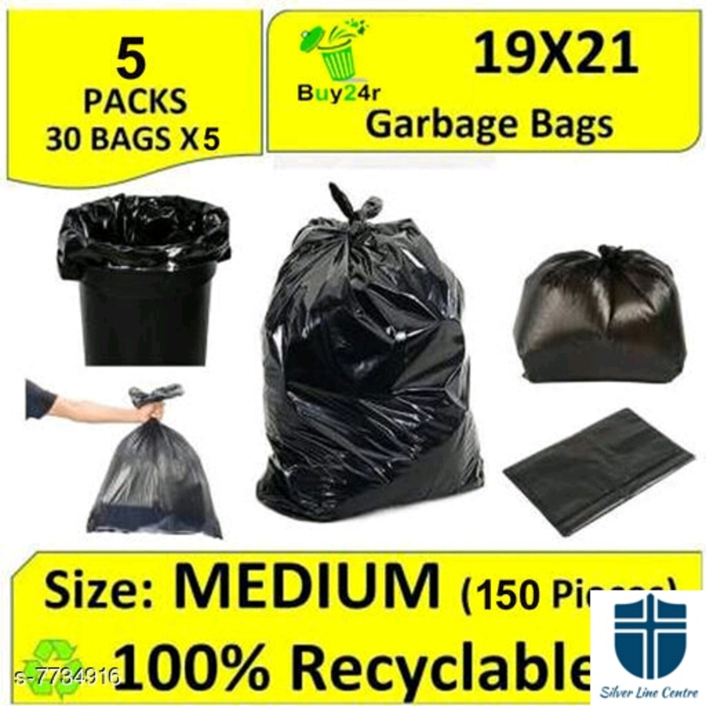 Garbage Disposable Bag Recycle Bin-19 Cm x 21 cm,,