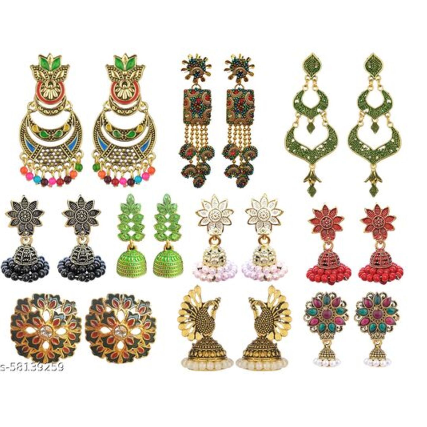 Muccasacra Modern and Traditional Collection For Every Occasion Multicolor-set of -10 