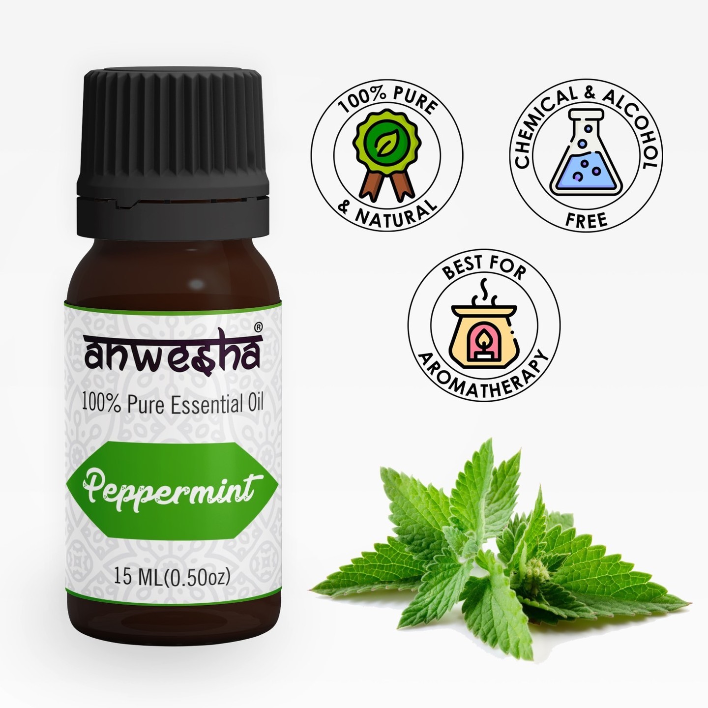 Peppermint Essential Oil 15ml