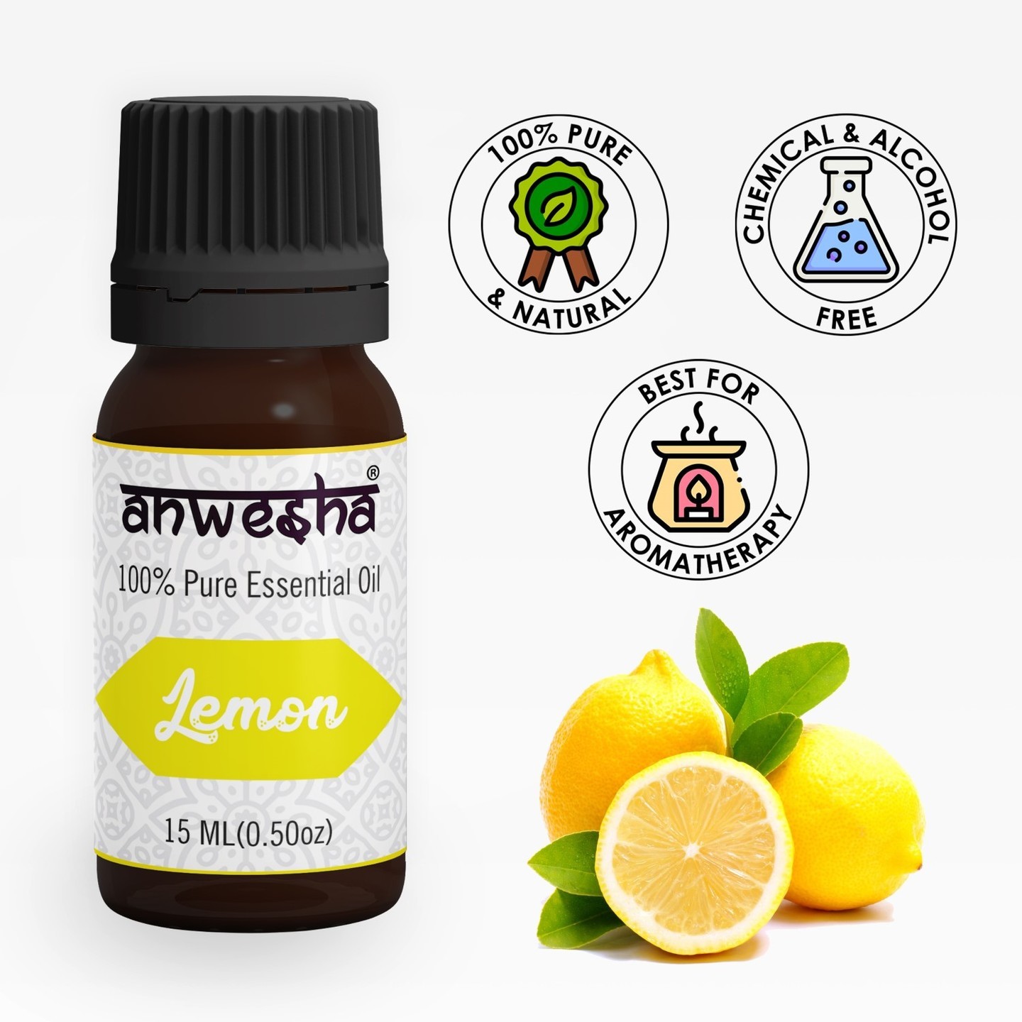 Lemon Essential Oil 15ml
