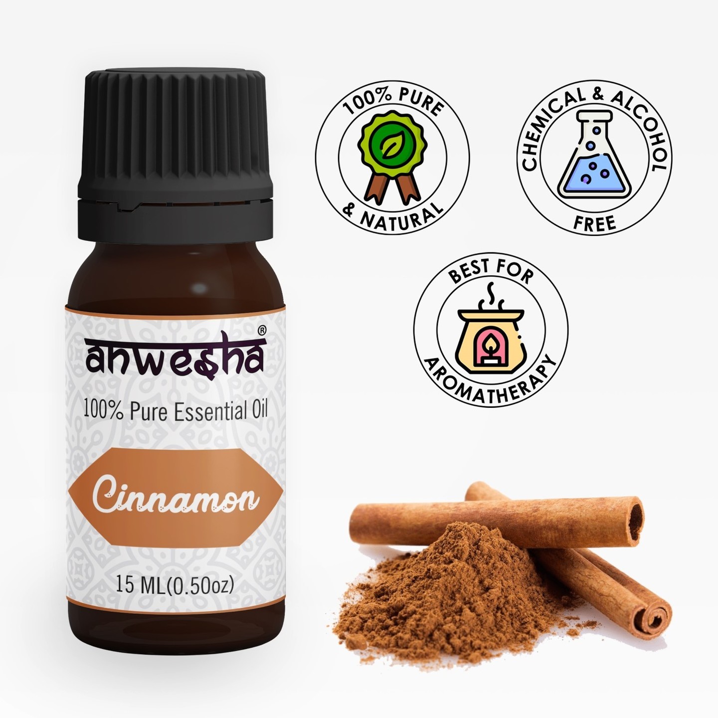 Cinnamon Essential Oil 15ml