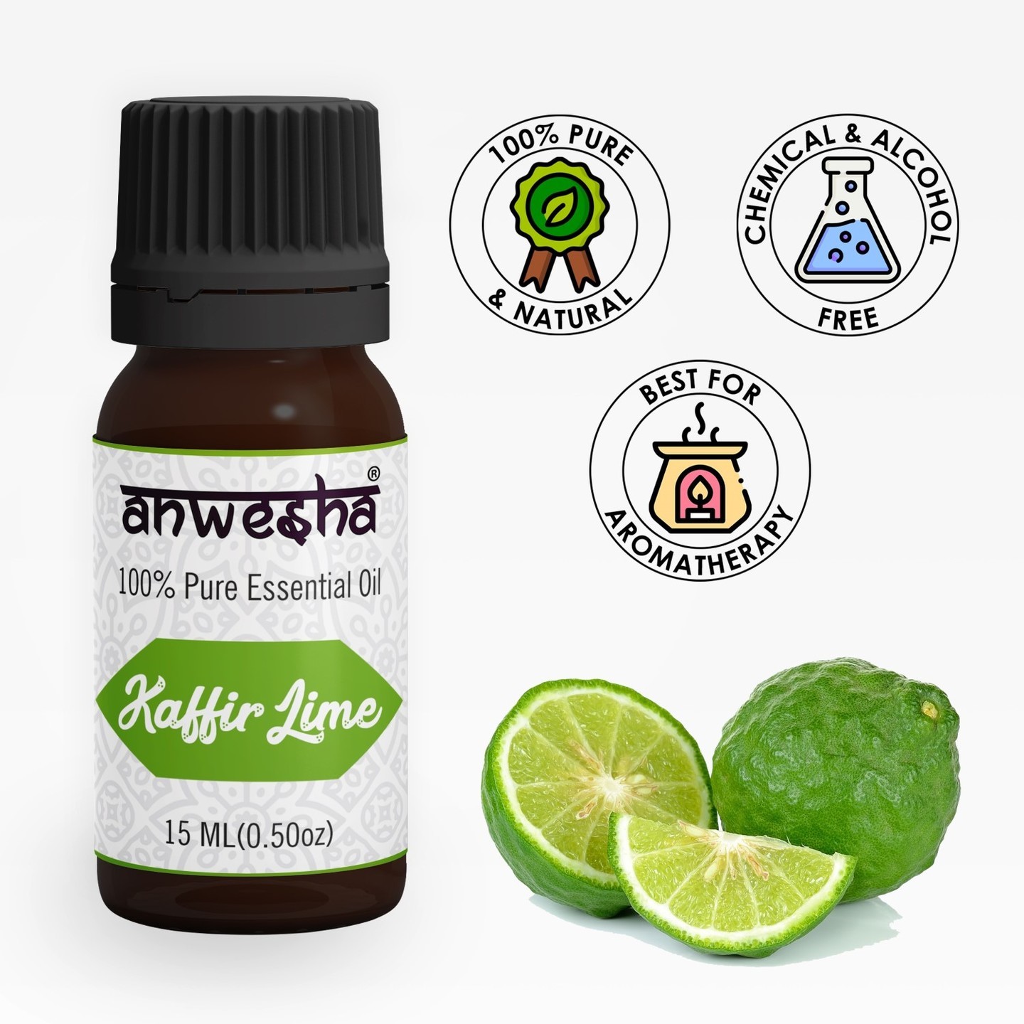 Kaffir Lime Essential Oil 15ml