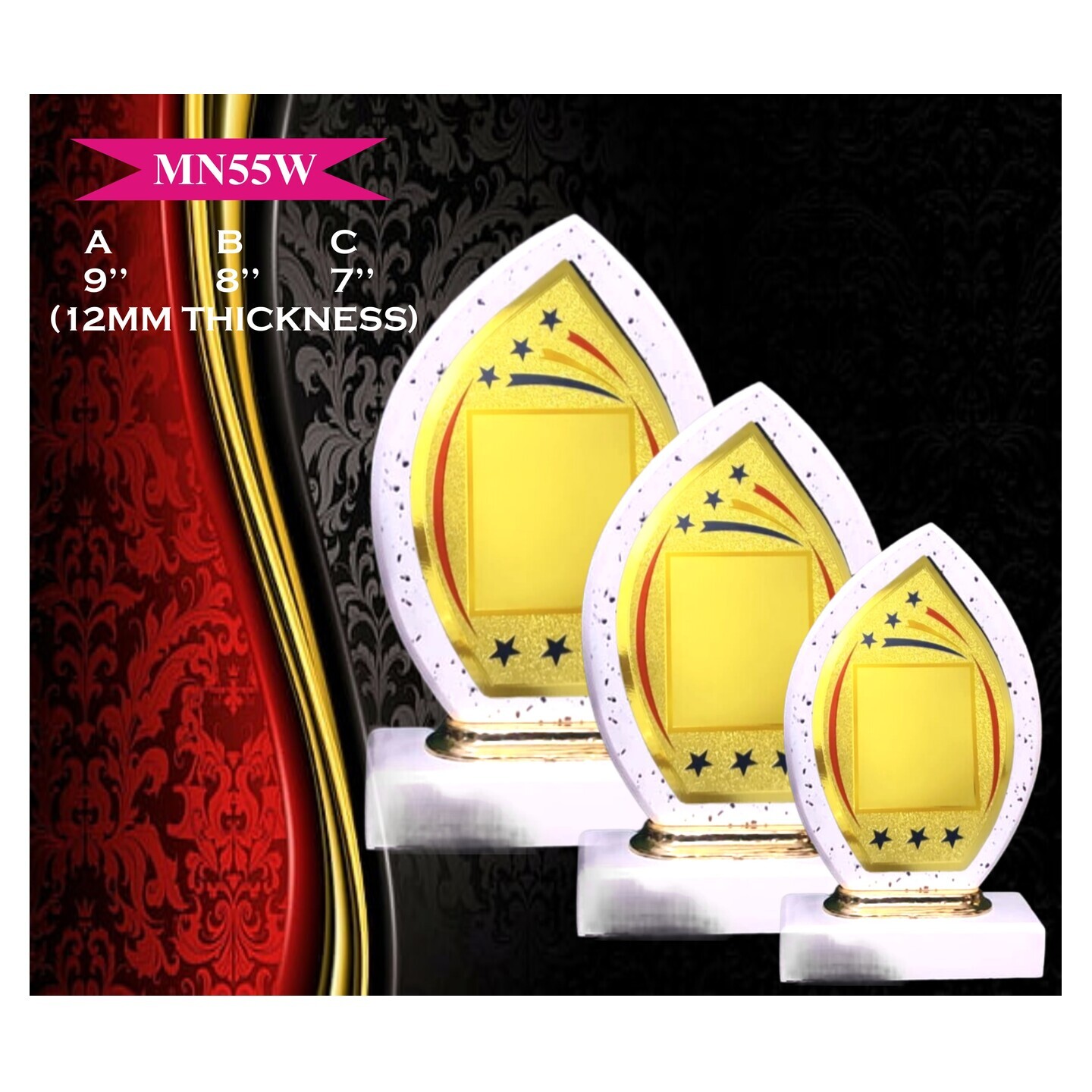 MN55W (IN SET OF 3 SIZES)