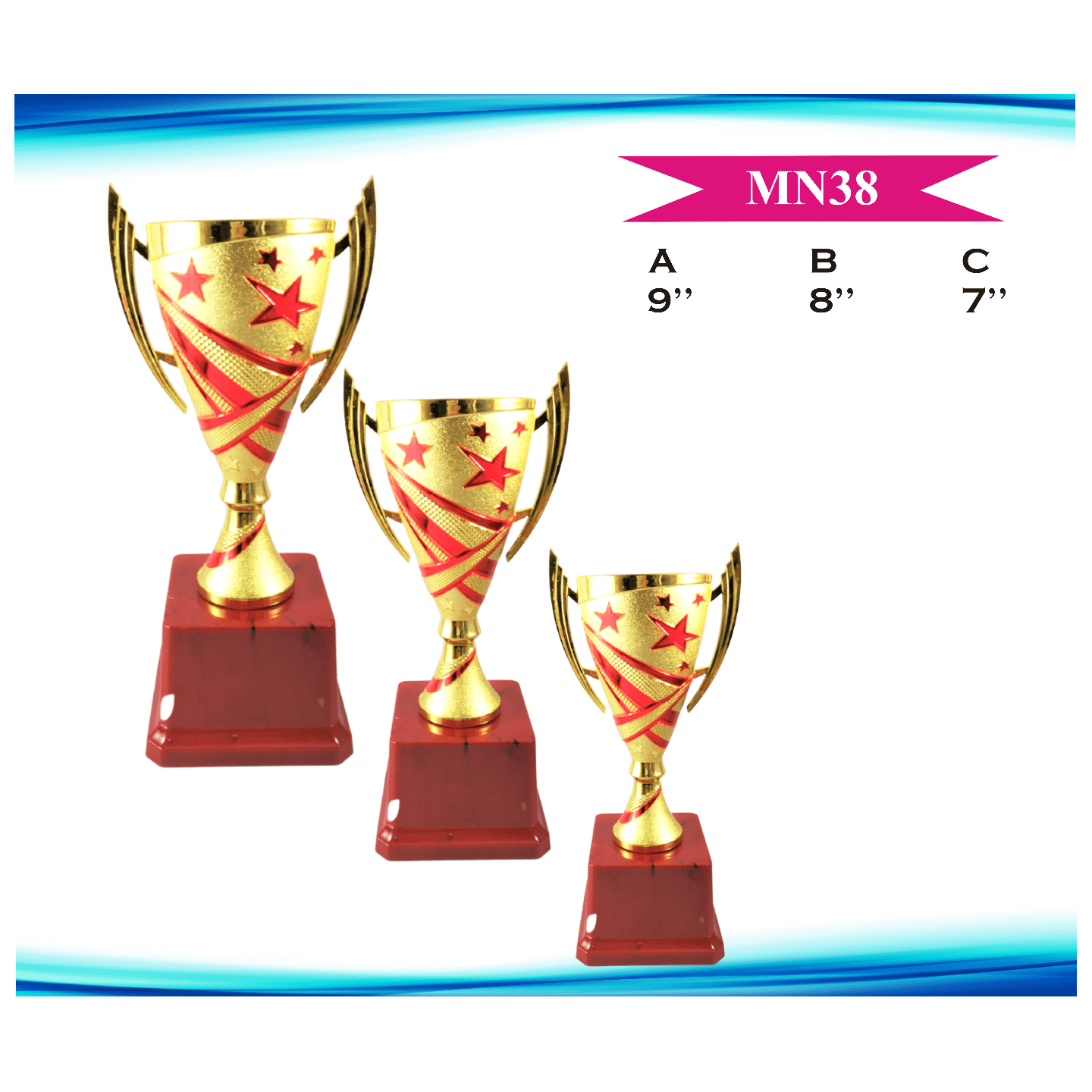 MN38 IN SET OF 3 SIZES