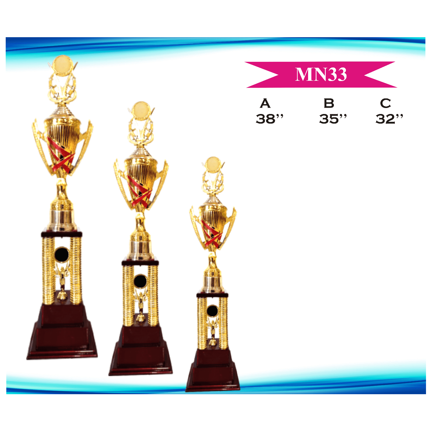 MN33 IN SET OF 3 SIZES