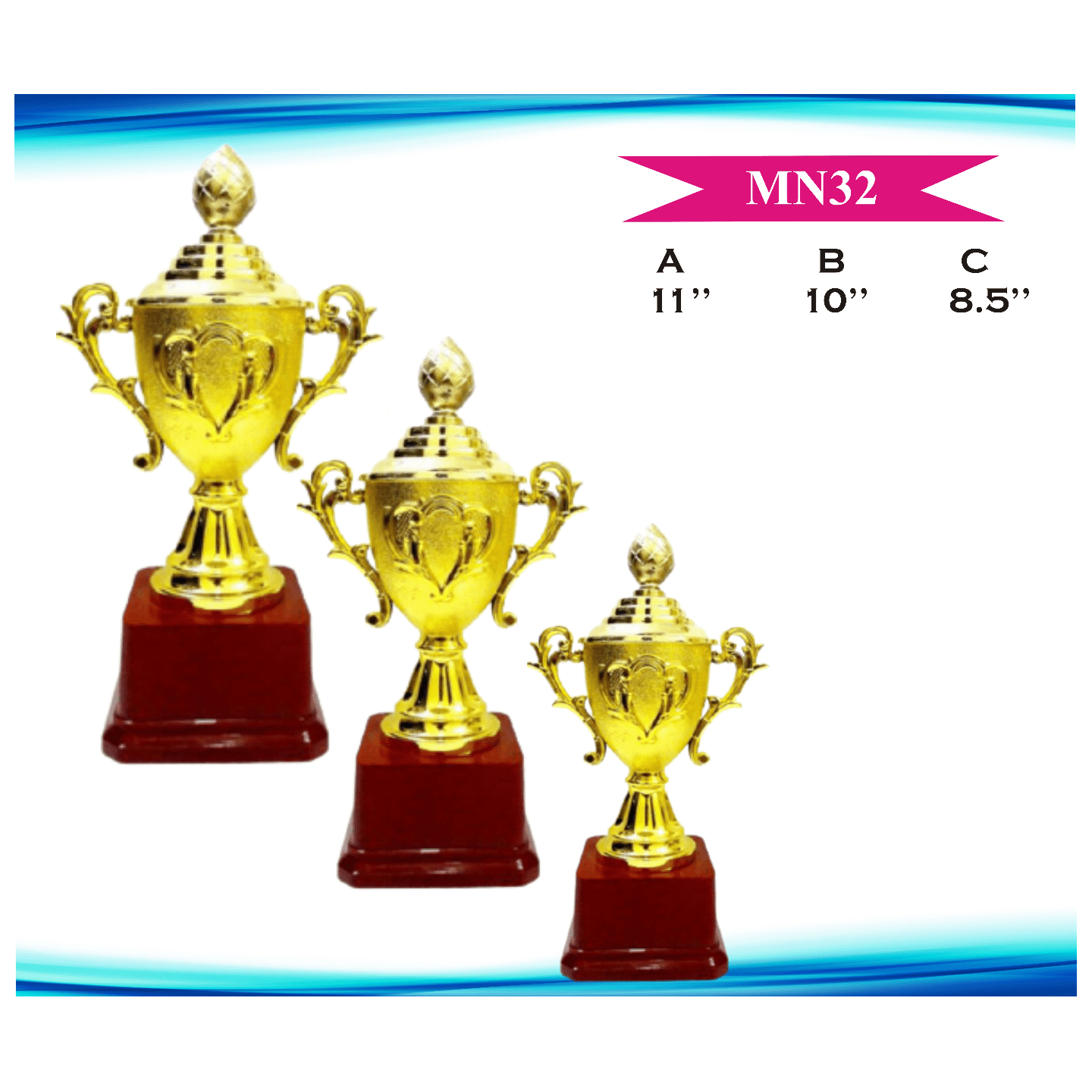 MN32 IN SET OF 3 SIZES