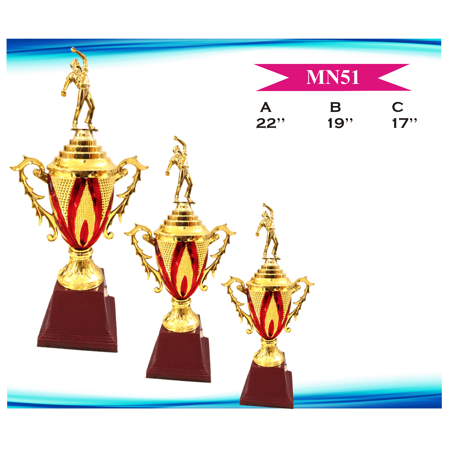 MN51 IN SET OF 3 SIZES