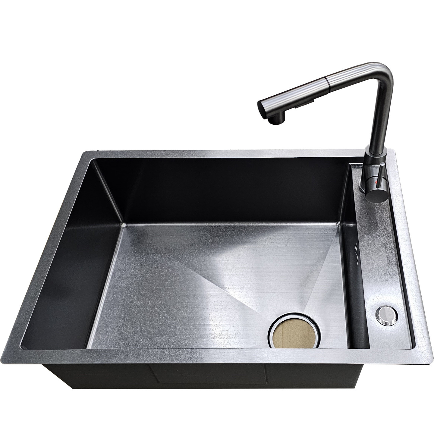 Black Single Sink - 7050 BL