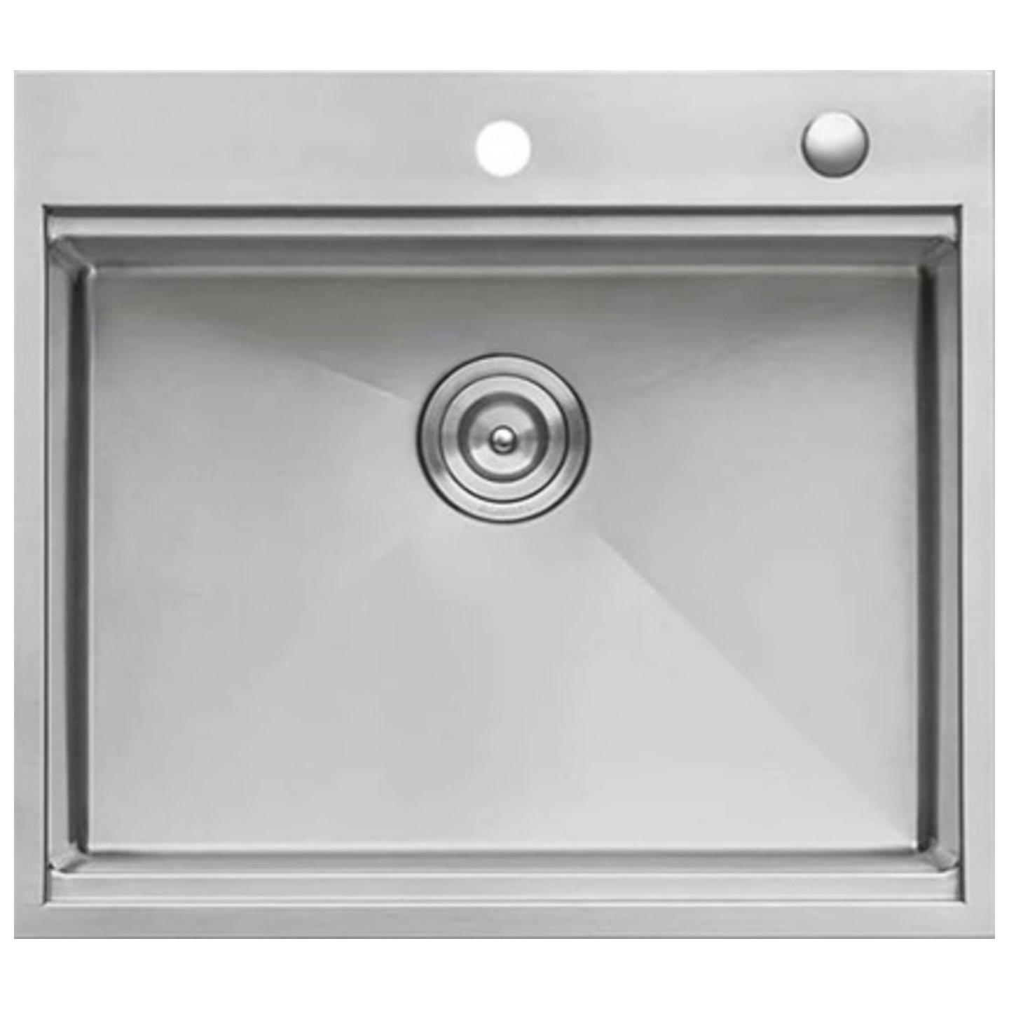Inox Nano Sliver Single Bowl Sink - 6045 BR