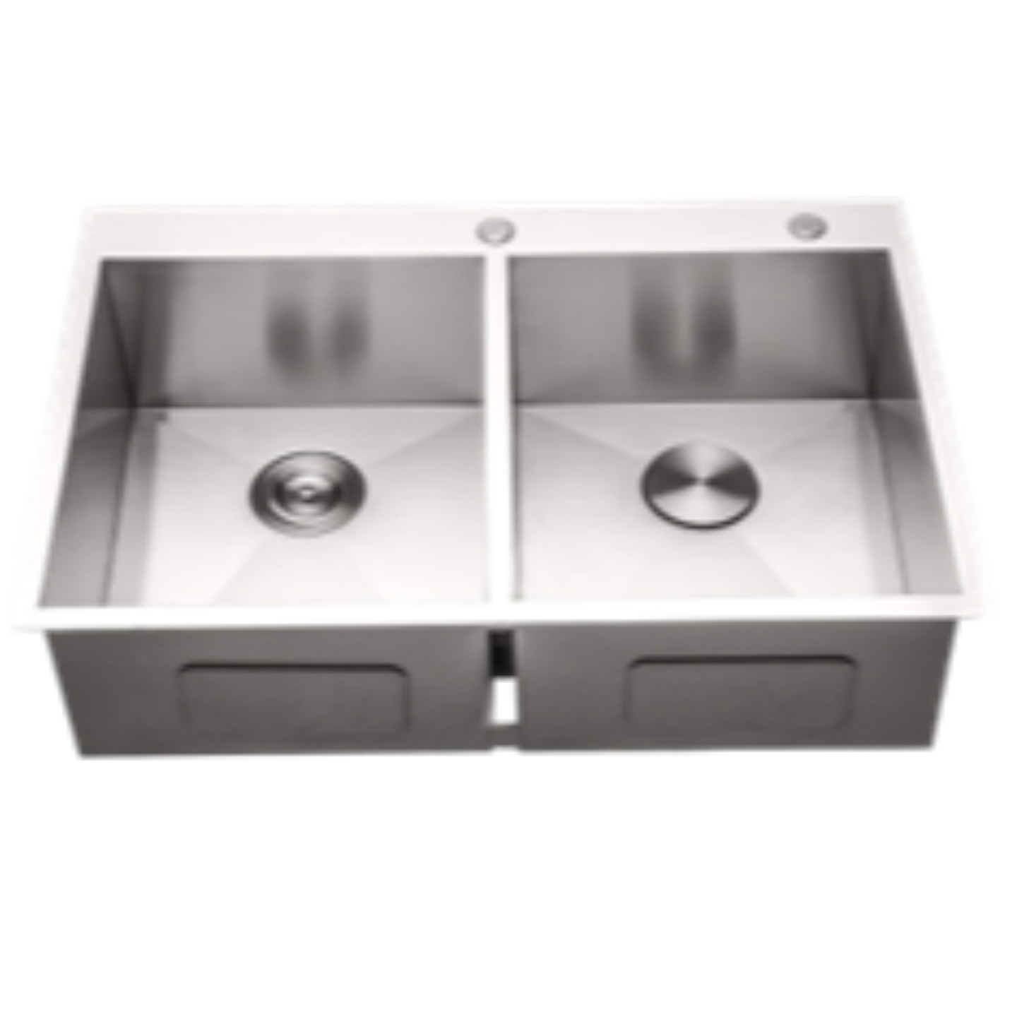 Silver Double Bowl - 8550DSI