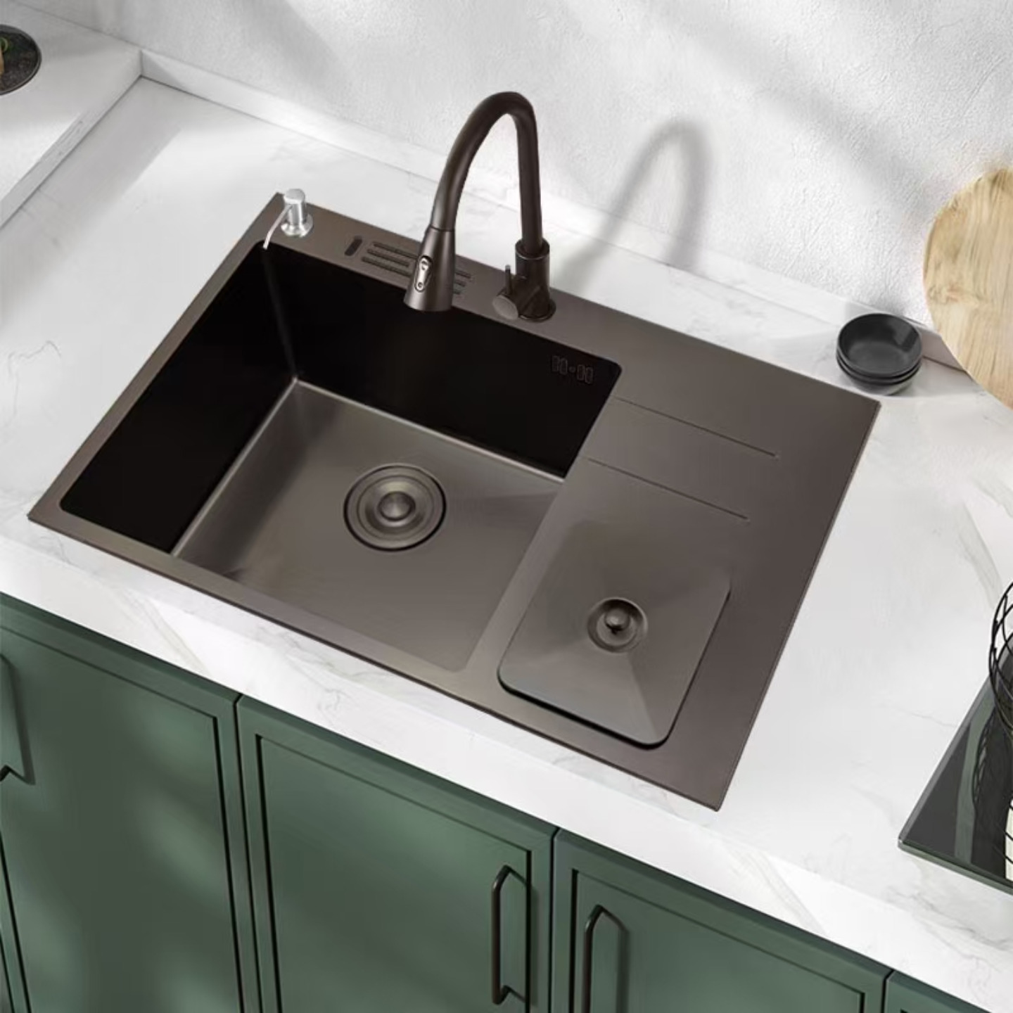 Black Single Bowl - 7850 BL