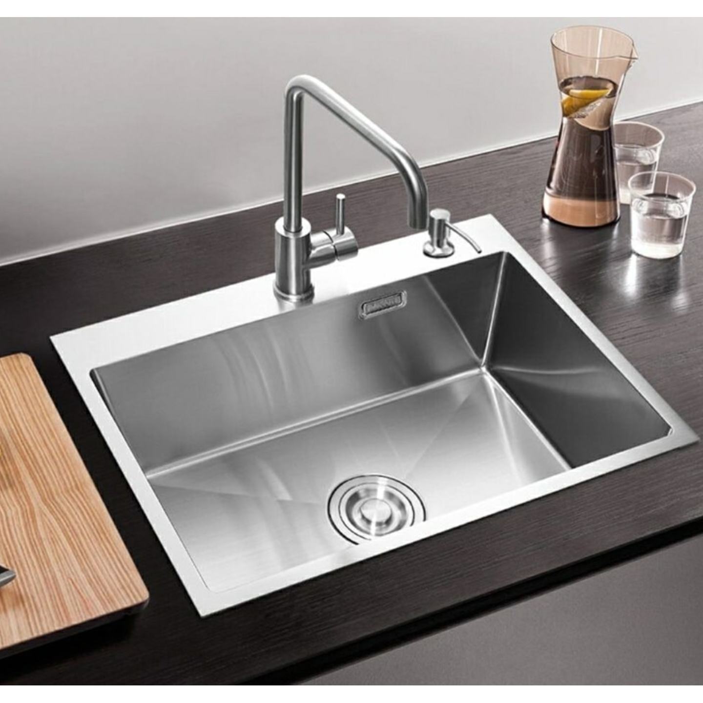 INOX Single Bowl Silver HY6045BR