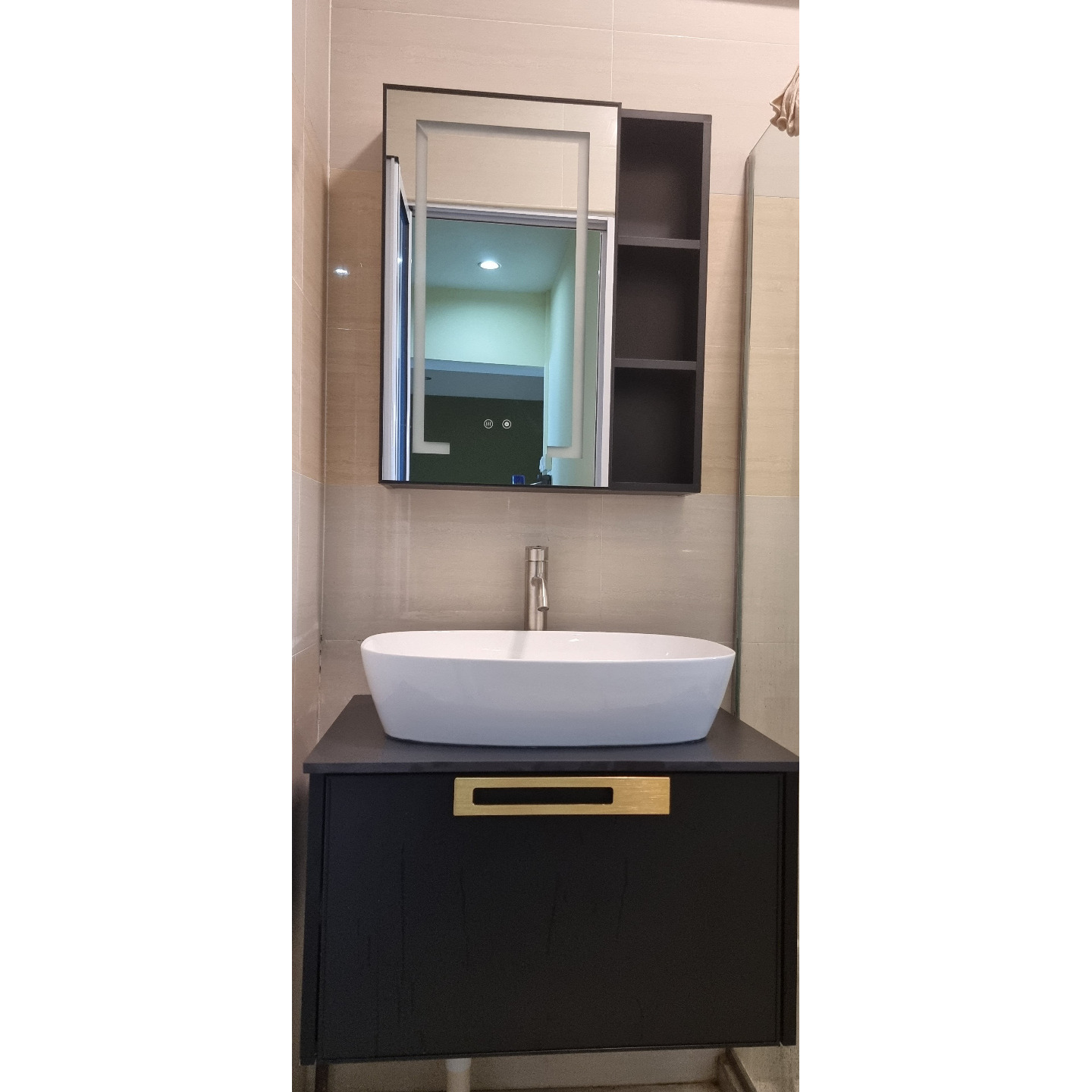 60cm Apulia Black