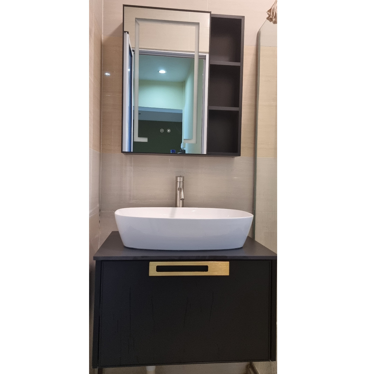 70cm Apulia Black
