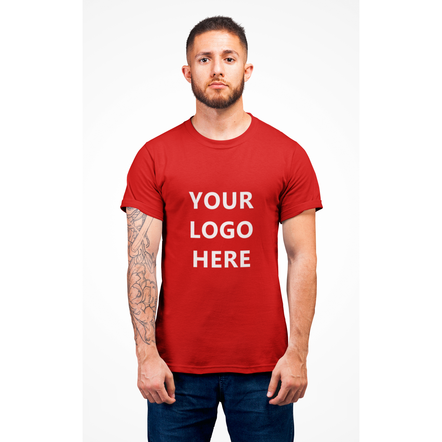 Custom Men Half Sleeve T shirt