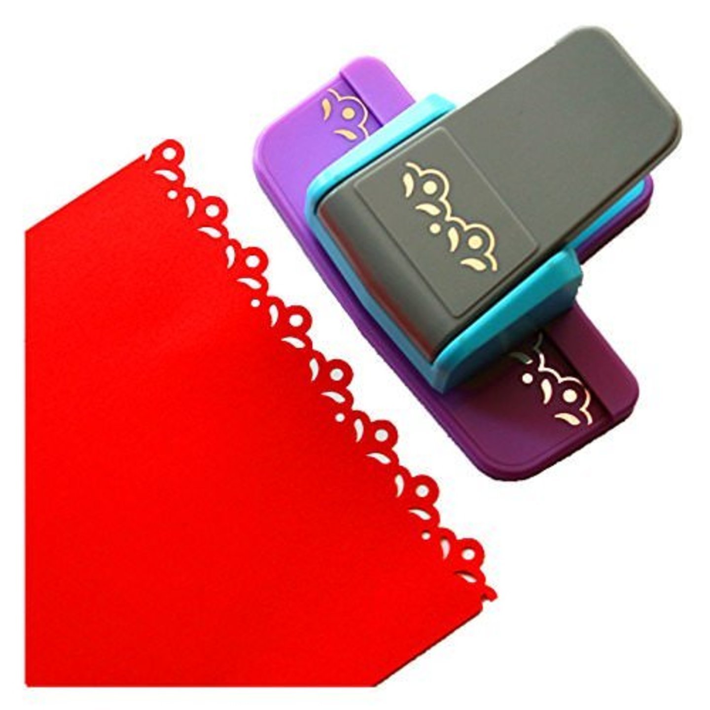 Qatalitic Border Paper Craft Punch for Project Book Making Or School Projects (8721-3)