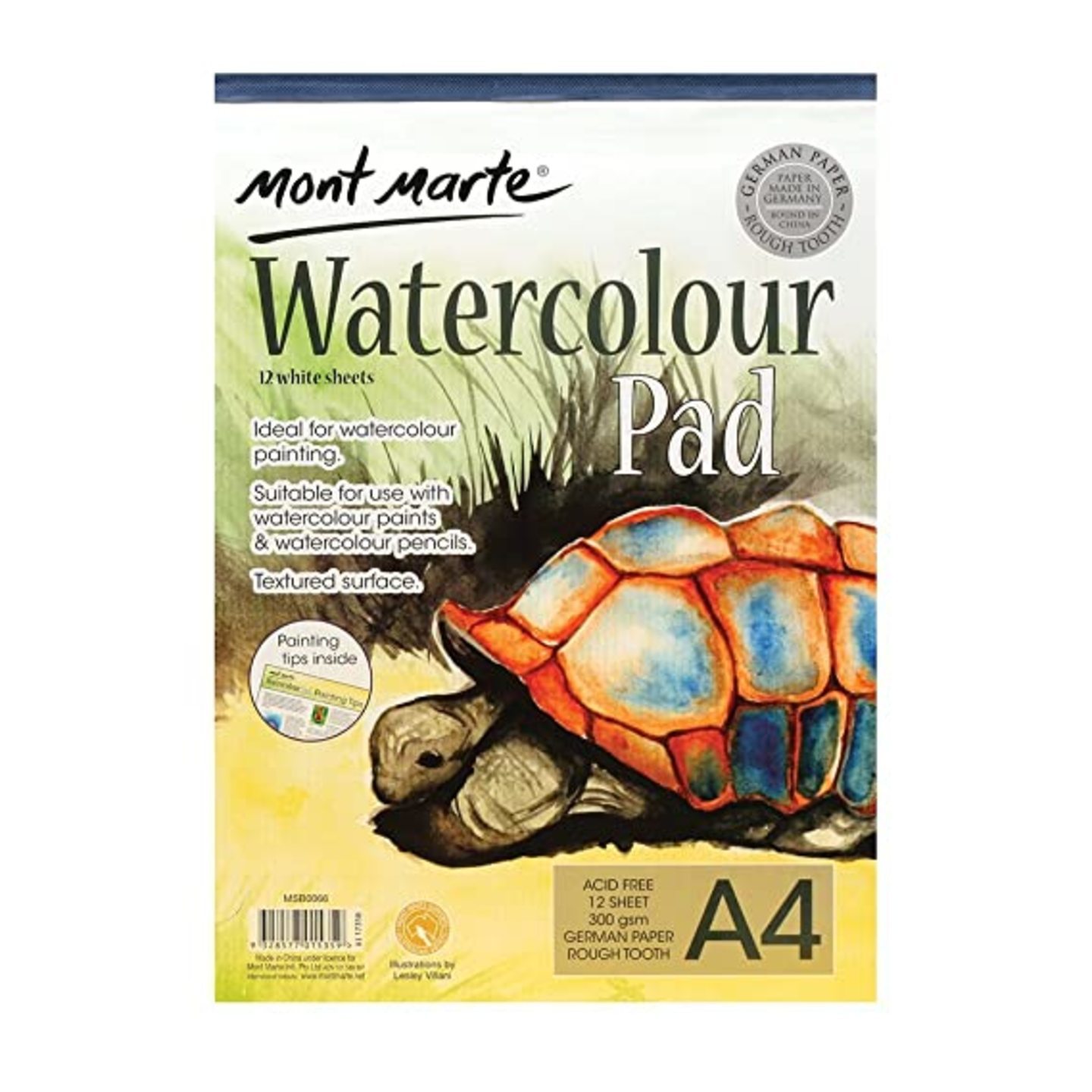 Qatalitic acid free watercolor pad A-4 size 