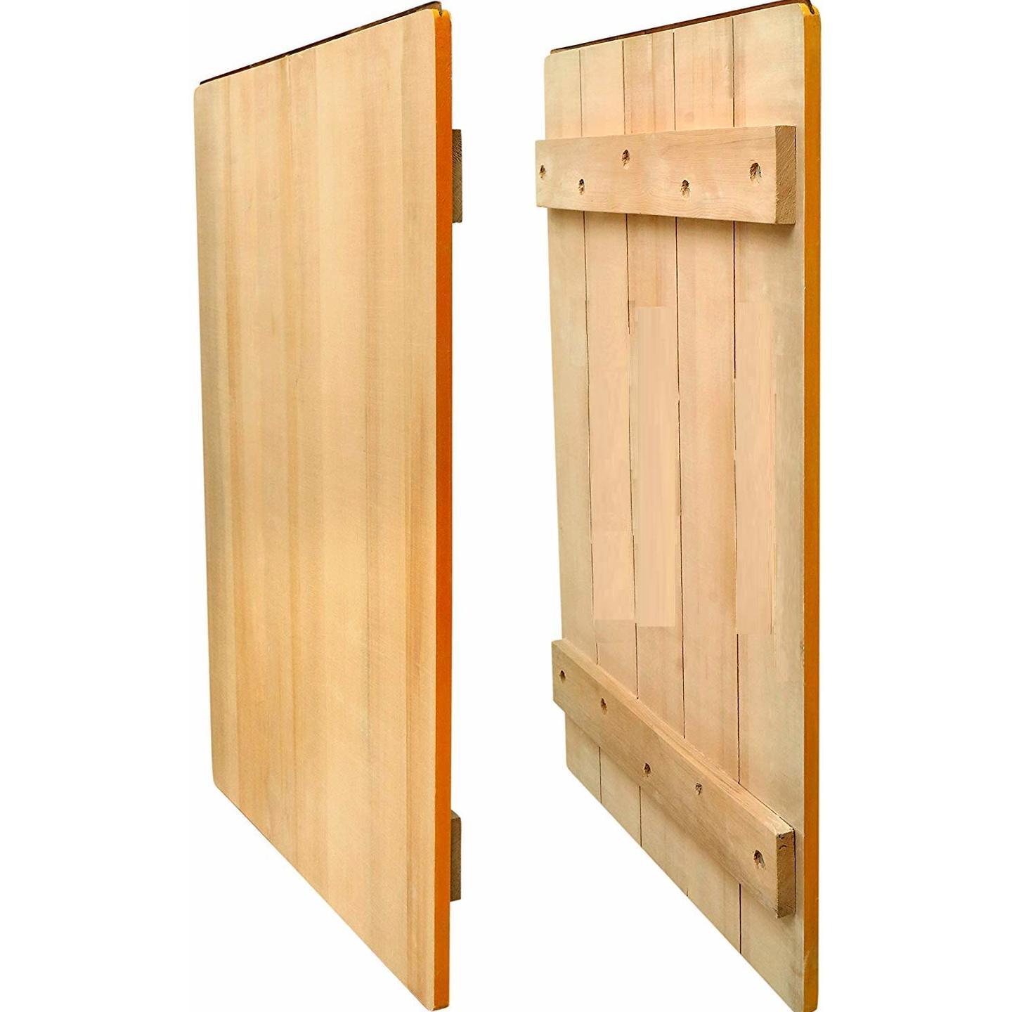 Qatalitic MagicA1W Wooden Natural Pinewood Drawing Board Imperial A1 Size  for Kids, Painting, Sketching, Artists, Architects, Engineering Drawing Students 23x32- A1