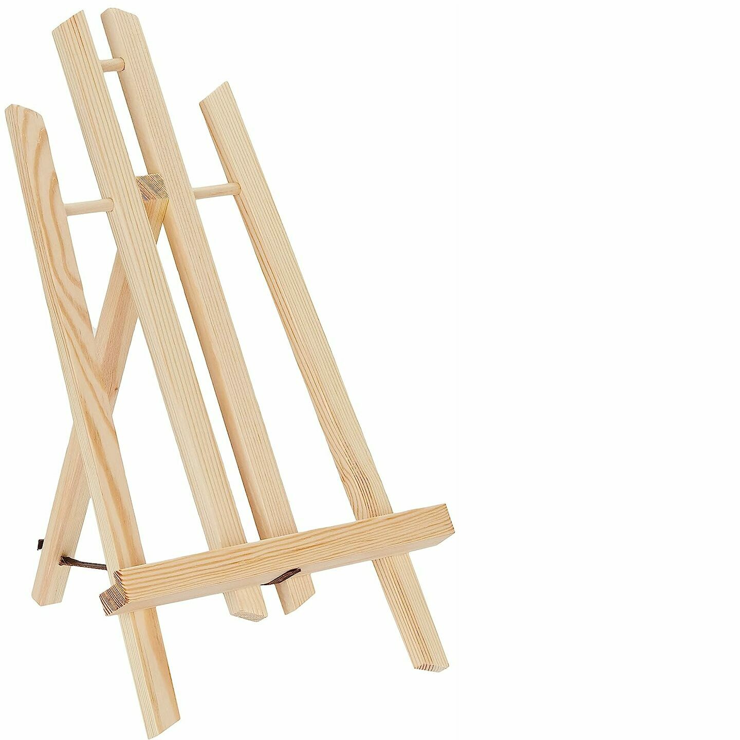 Qatalitic 12 Inches Wooden Easel, Tabletop A-Frame for Artist Painting Mini Canvas, Business Card Display, Students Kids, and Displaying Photos