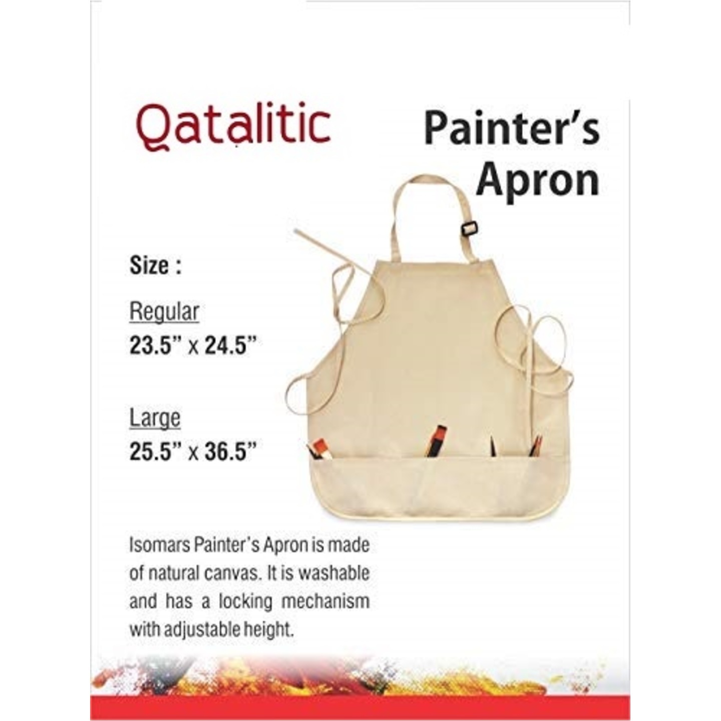 Qatalitic Painter's Apron
