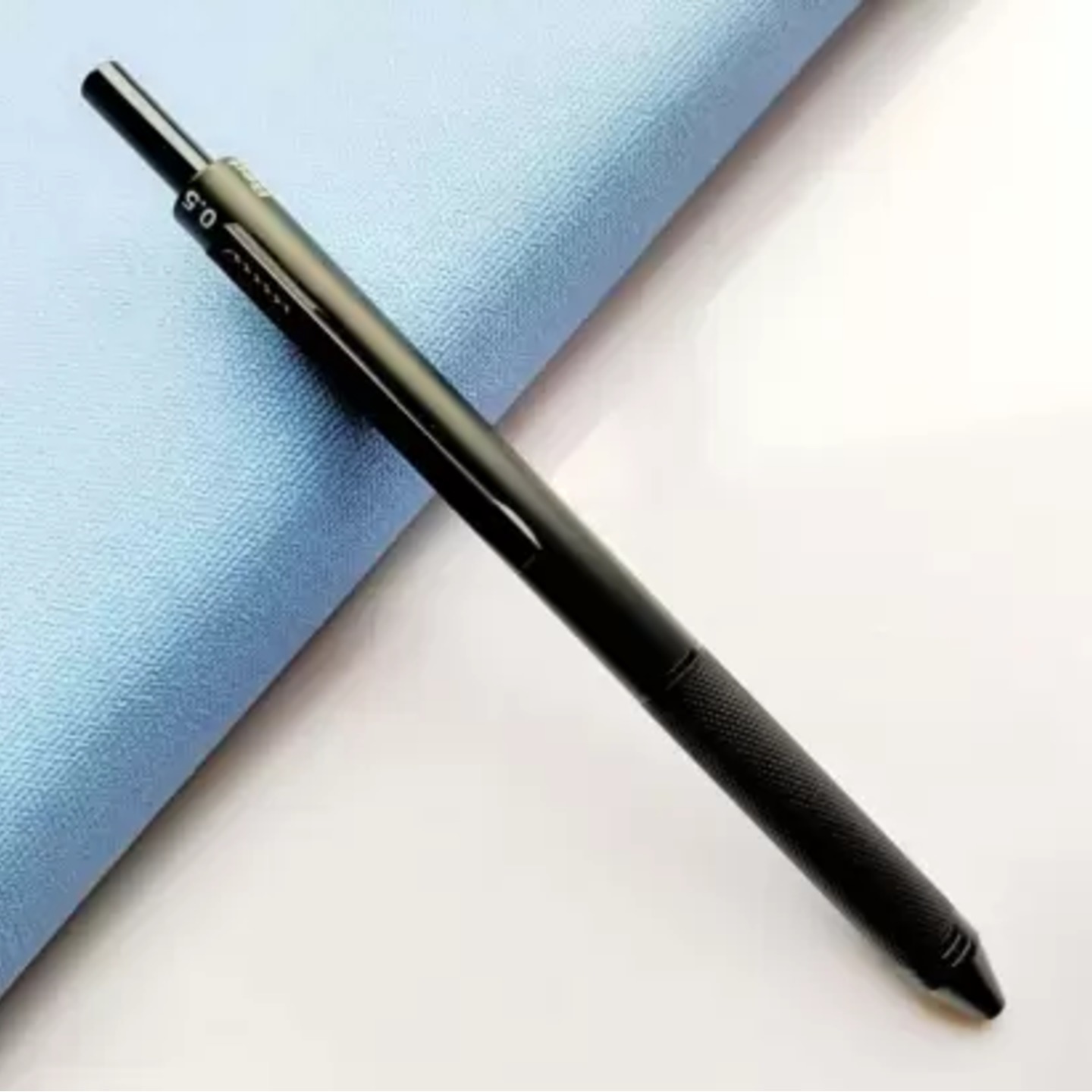 Qatalitic Metal Cased Multifunction Pen with 0.5mm Mechanical Pencil and Red, Blue, and Black Ball Pens - Perfect Writing Supplies and Gift for School and Office - Pack of 1