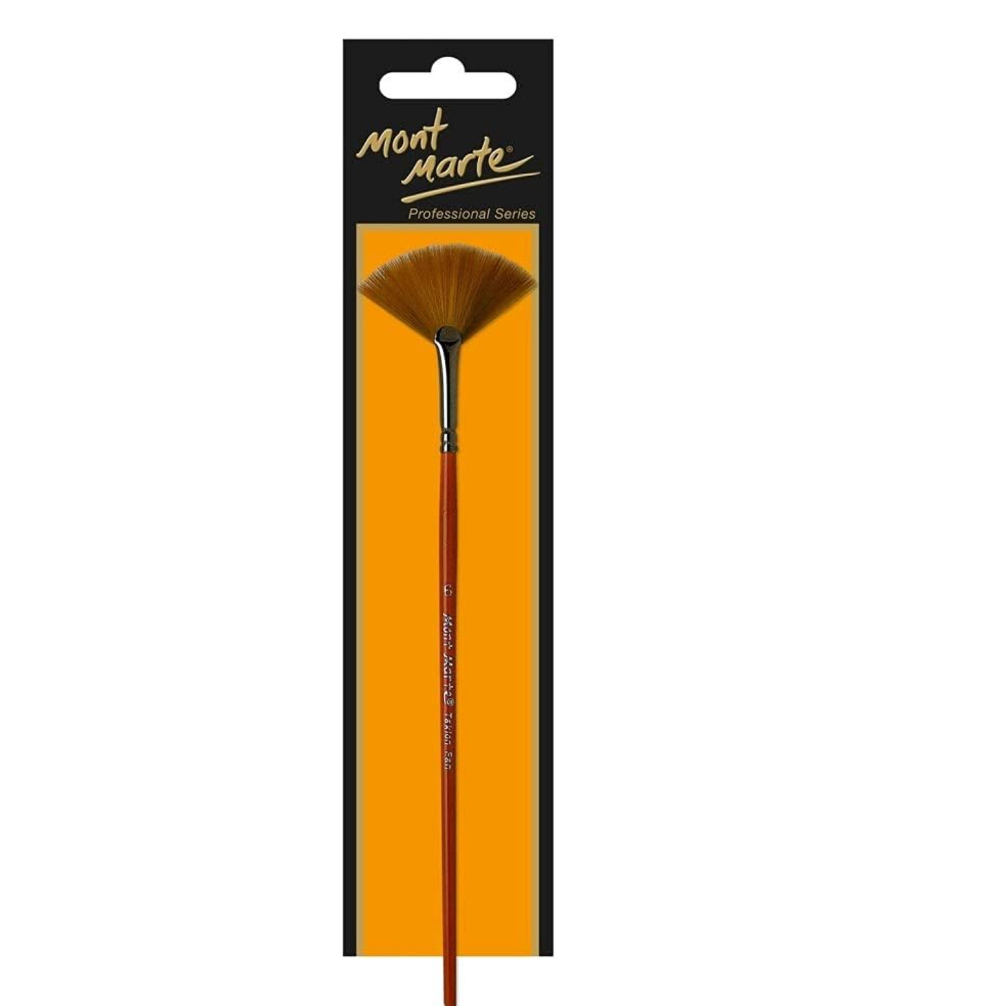 Qatalitic Mont Marte - Artist Brush Taklon - Fan 6