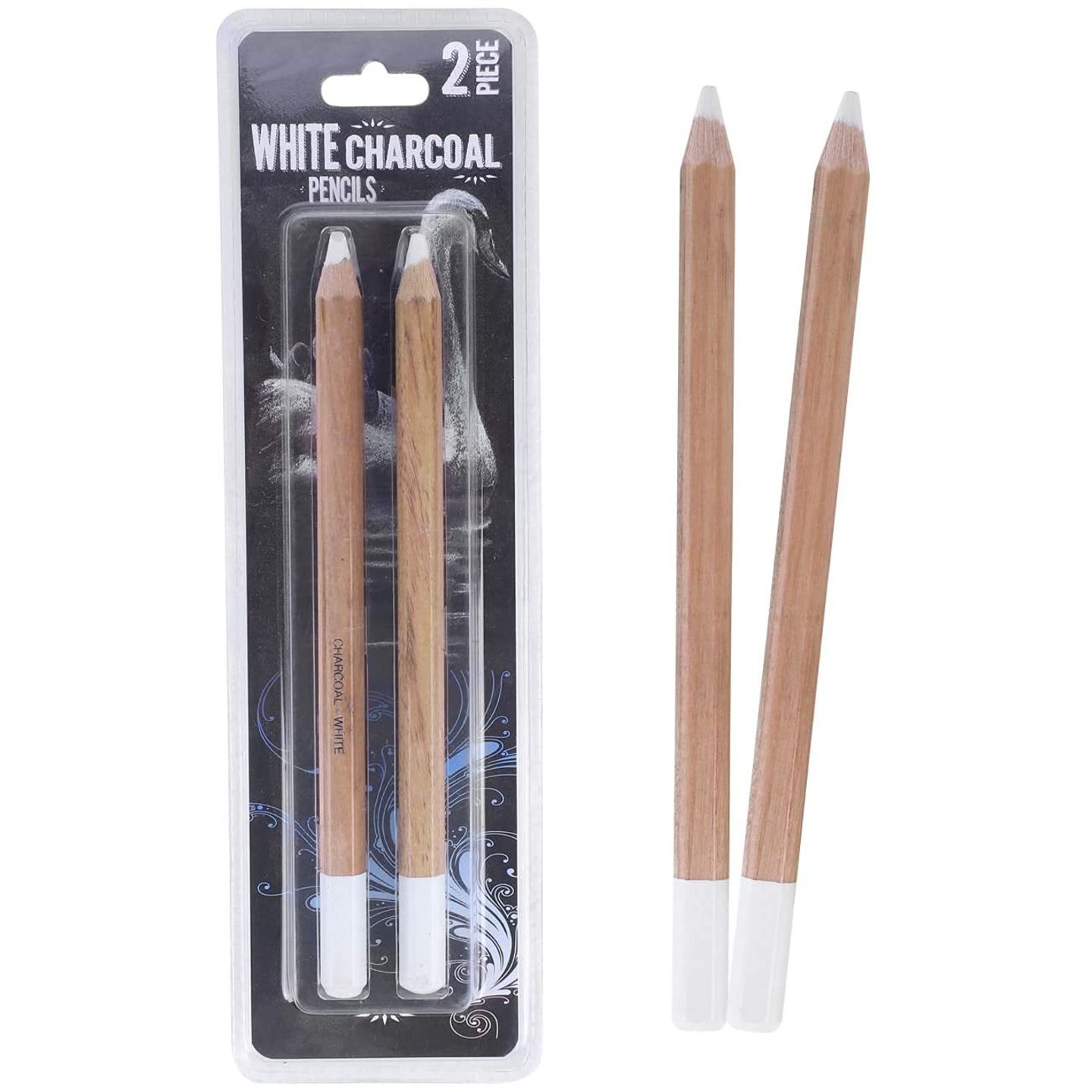 VERIXPRESS General Pencil Charcoal Pencil Kit with Kneaded Rubber Eraser.
