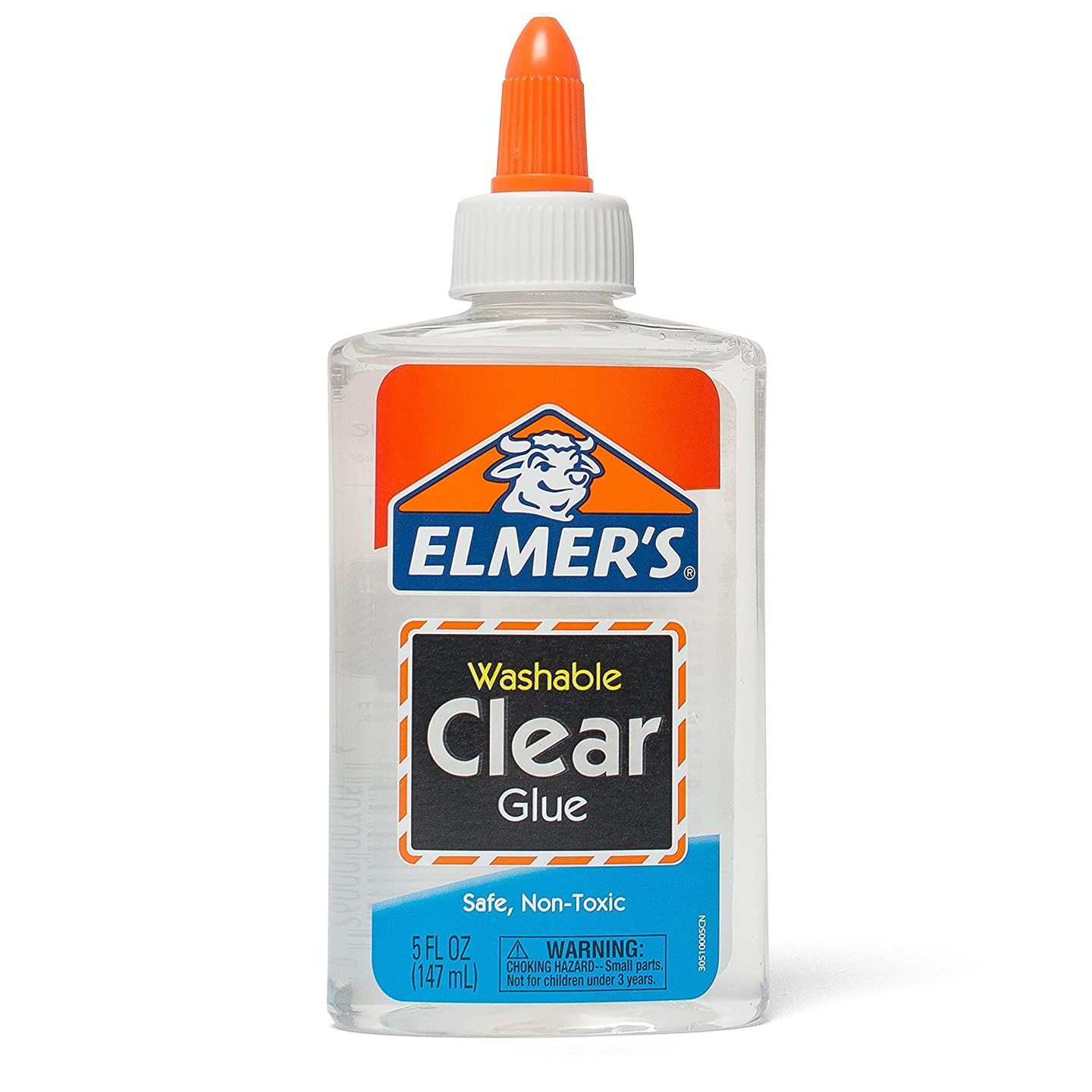 Qatalitic School Stationary Washable School Glue Clear Liquid Glue for Art Craft & DIY Projects 5 oz 147ml Bottle