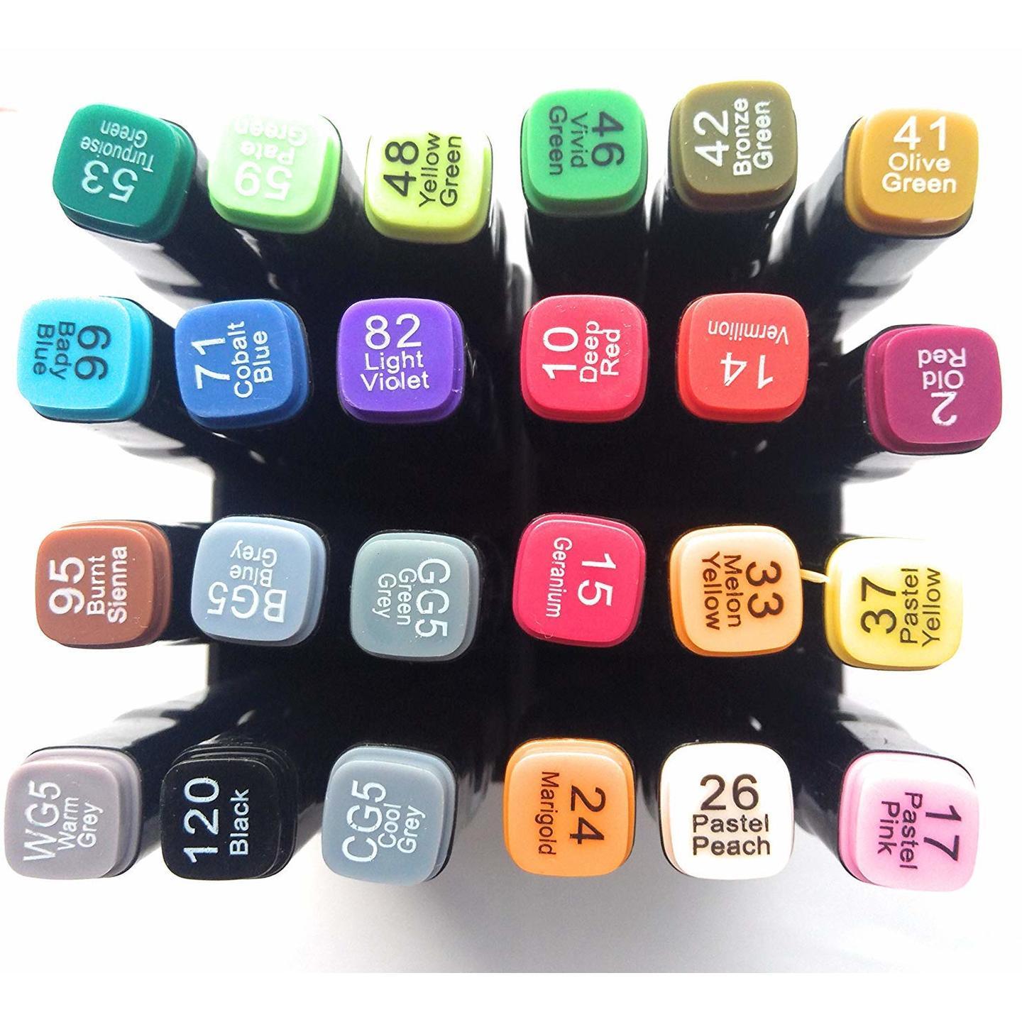 ASIN B07CMBX8QG Touch Cool Colours Alcohol Twin Head Art Markers Pen for Manga and Impression Sketch Marker for ArtLovers and Artist -36 Pieces