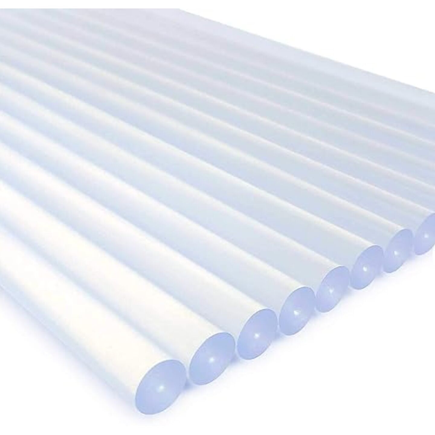 Qatalitic 10pcs Hot Melt Clear Gluesticks 11mm x 228mm for trigger electric Glue Gun for Fine Arts, Crafts, Electronics Repairing & Home Use
