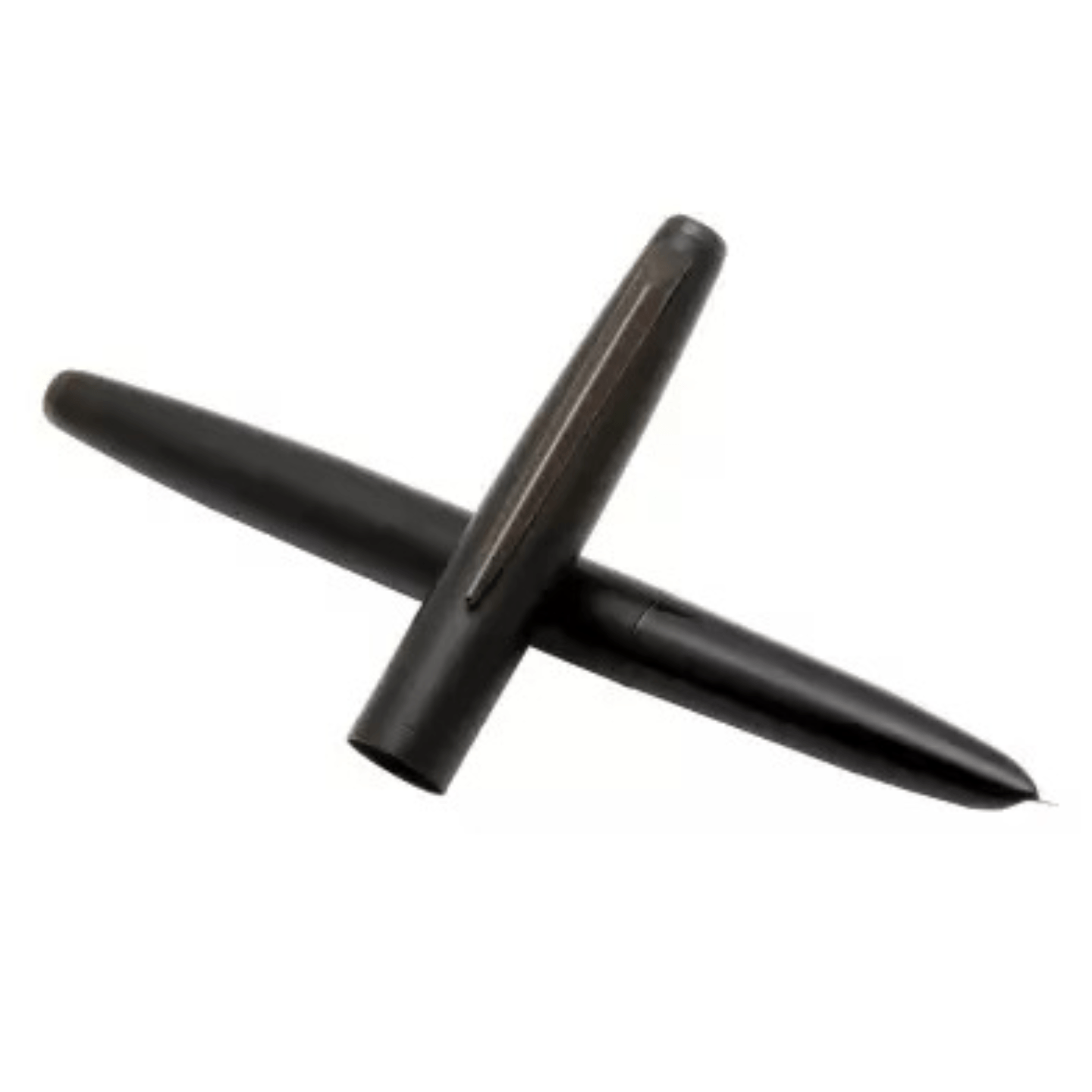 Qatalitic Jinhao 911 Fountain Pen - Full Matte Black Metal Body, Extra Fine Nib, and Metal Trims