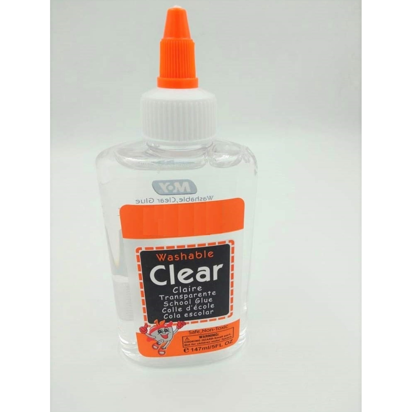 Qatalitic Clear School Glue (147ml) |  Specially for Kids | Glue Gel Ideal for Slime Making, DIY Art & Crafts, Card Papers, Non Toxic &  Easily Washable Glue 