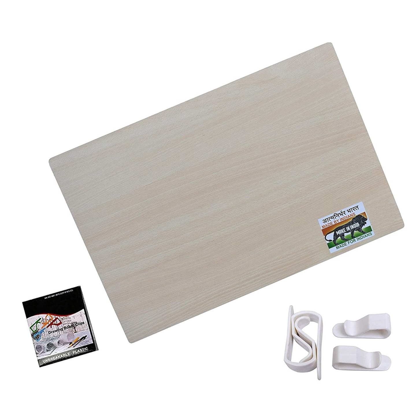 Qatalitic Multipurpose Lap Board – 16”x 24” - 8mm Thick – Both Side Laminated Surface – for Laptop, Keyboard, Students 
