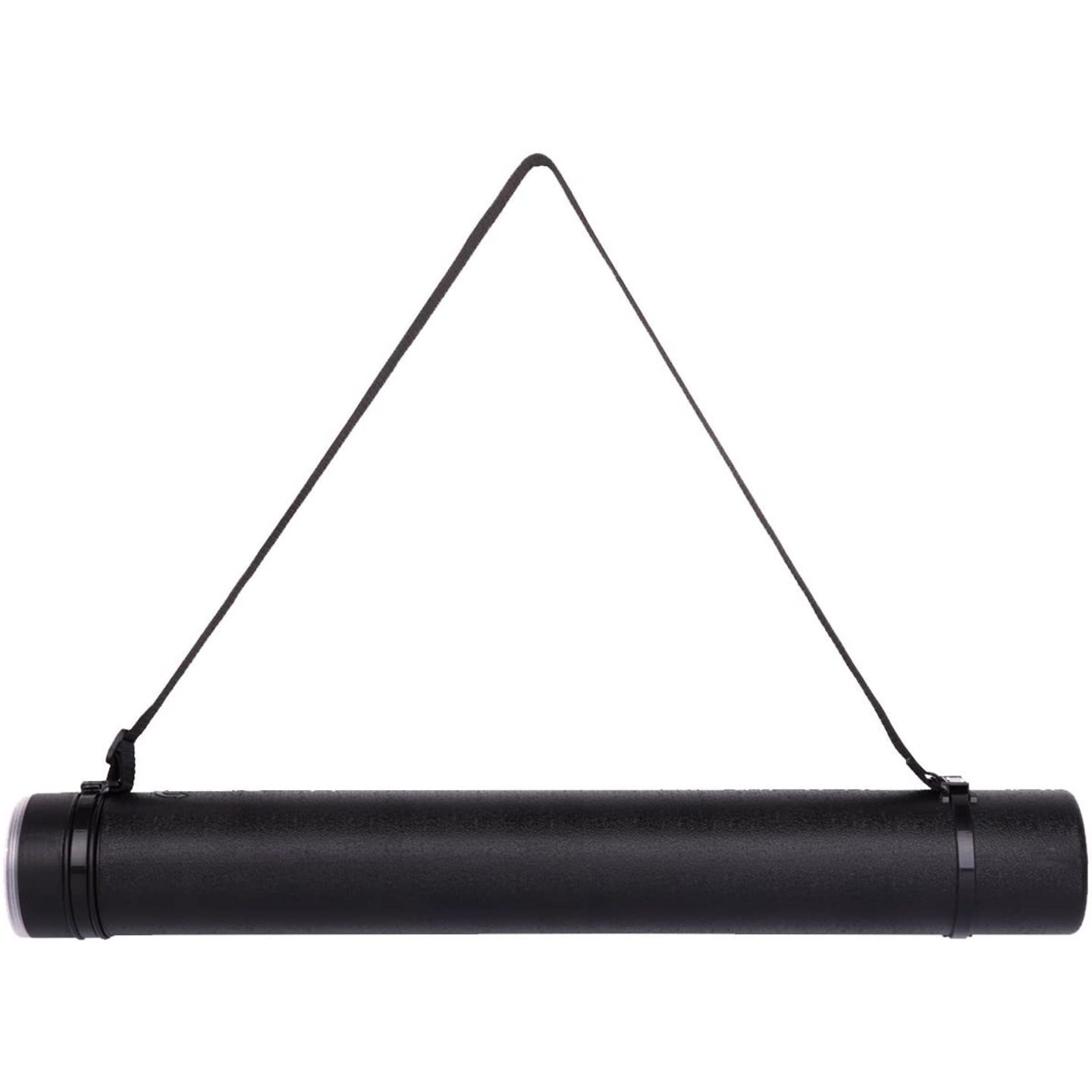 Qatalitic Drafting Tube Extendable Storage for Documents, Artworks, Blueprints, Drafting and Scrolls (BLACK)