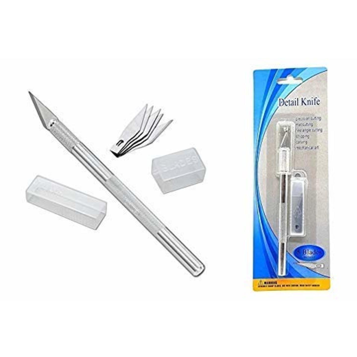 VeriXpress  Pen Cutter With 5 Interchangeable Blades For Carving and Paper Cutting