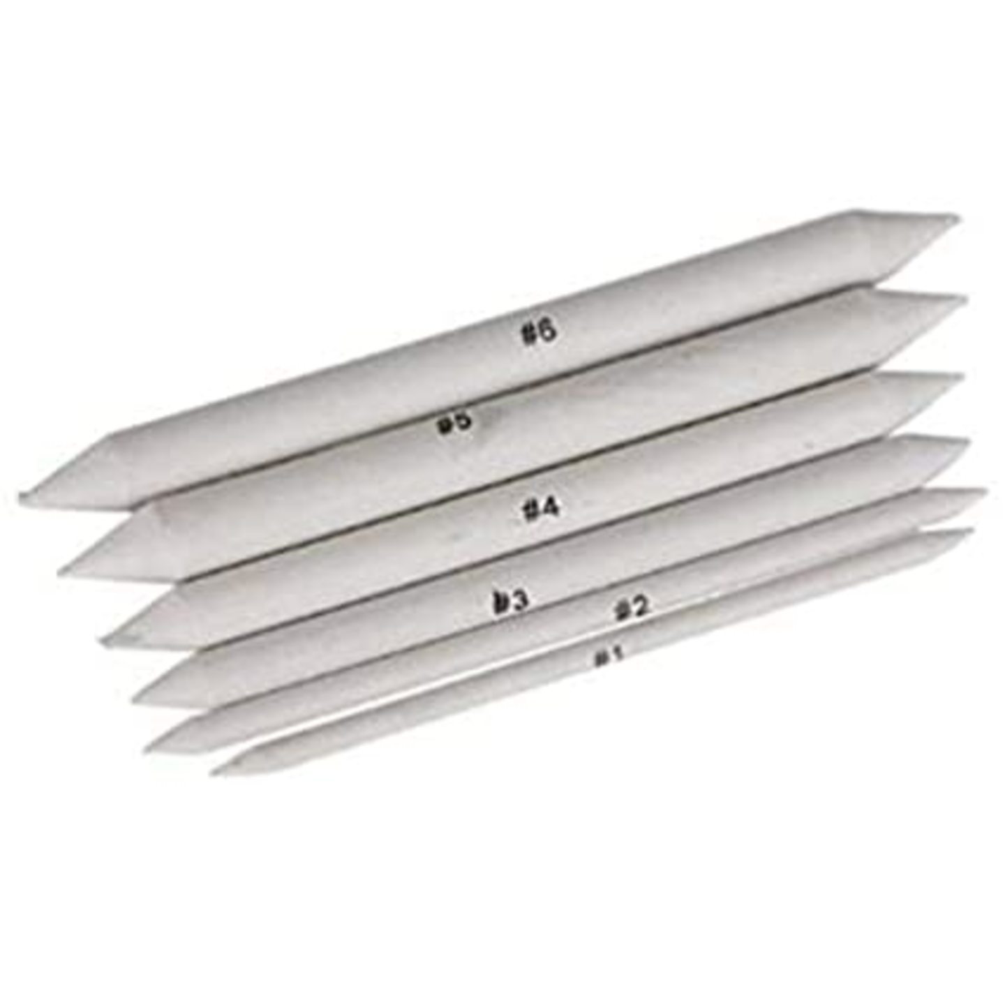 Vishal Blending Paper Stump Tortillion for Sketching, Drawing & Charcoal {Set of 6} (Sagar14)