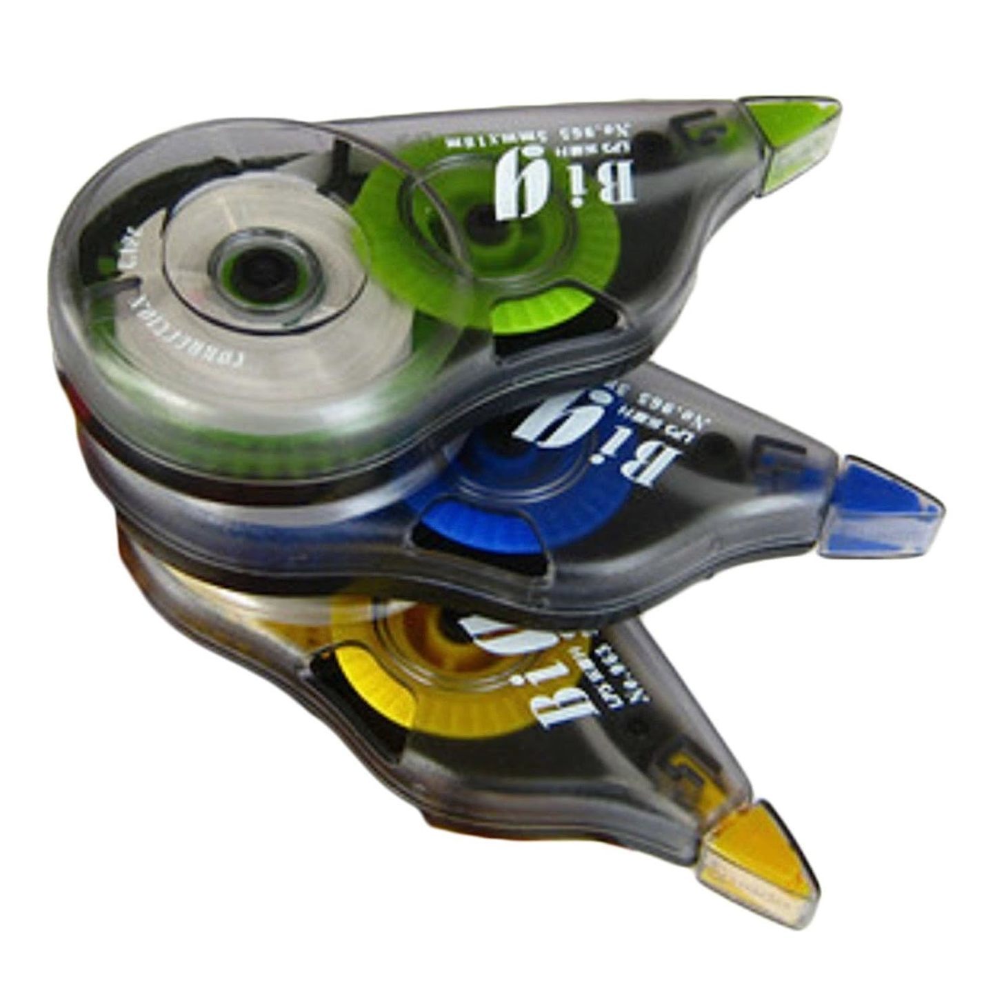 Qatalitic Art Big Correction Tape Set Of 3 Pcs Of 5 mm x 5 mtr Length Each