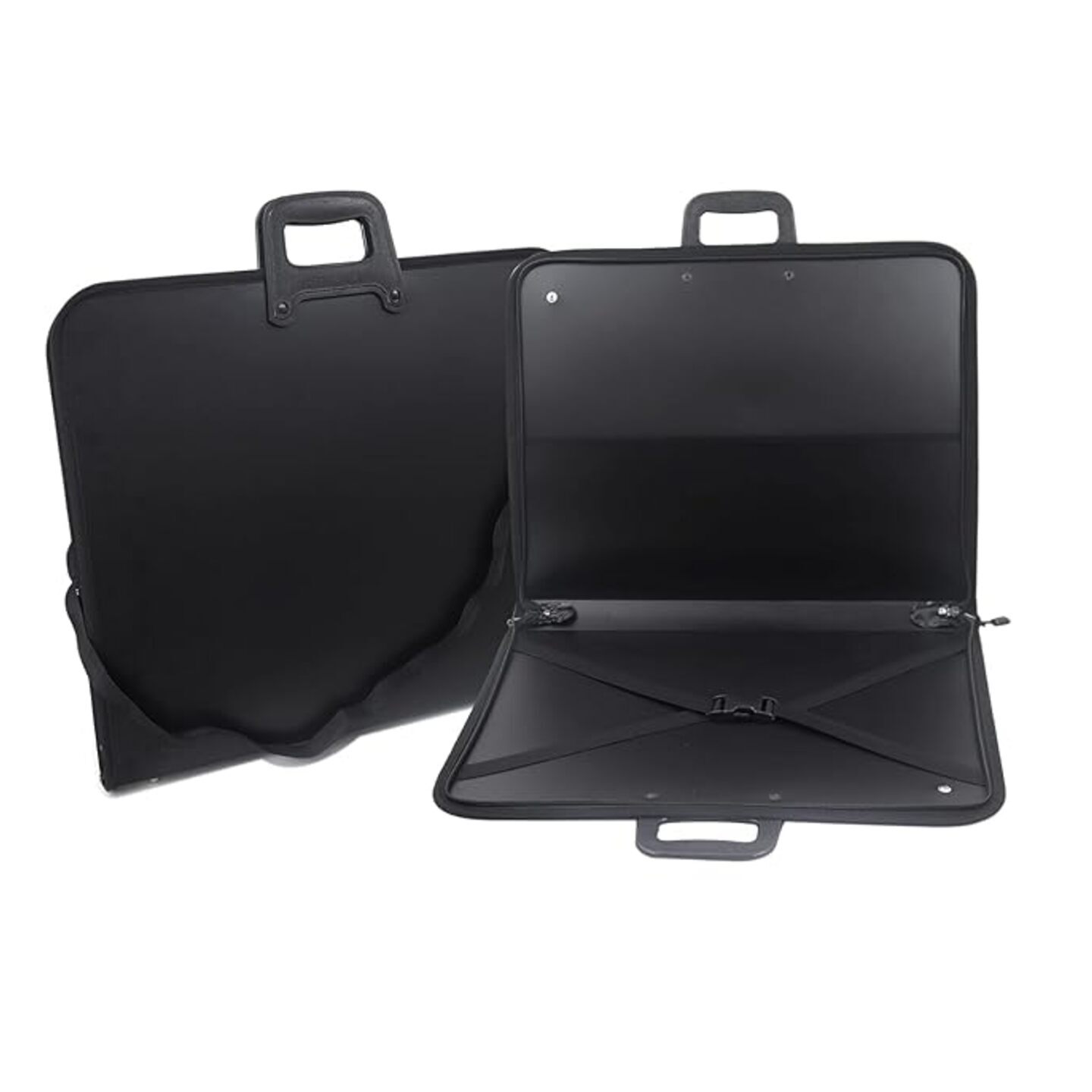 Qatalitic Lightweight Zipper Storage Portfolio Bag A2 Size Artist Portfolio File Folder Ideal for Drawing Artist, Fashion Designers, Architect and Textile Students 